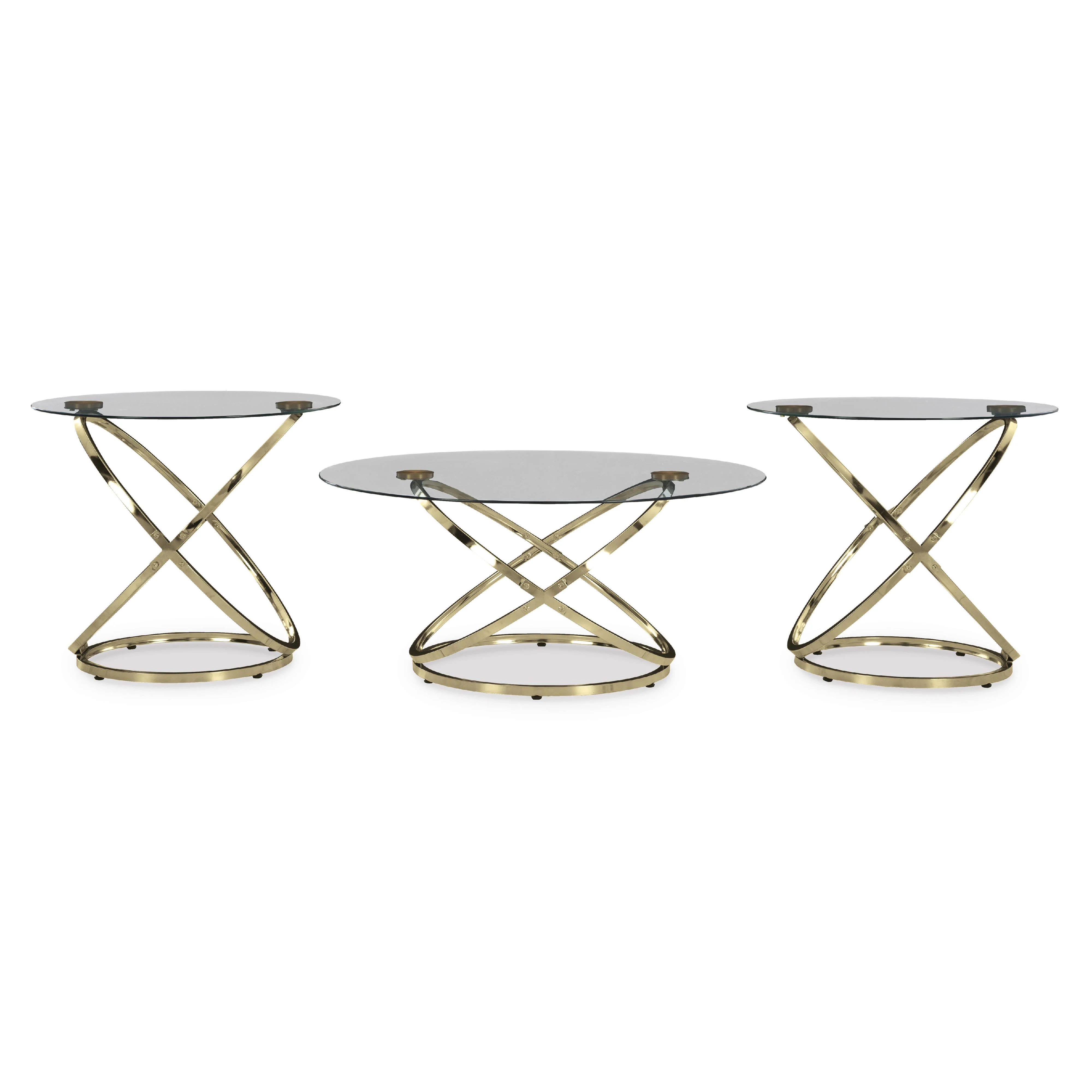 Signature Design by Ashley Crimonti T273-13 Occasional Table Set - Image 2