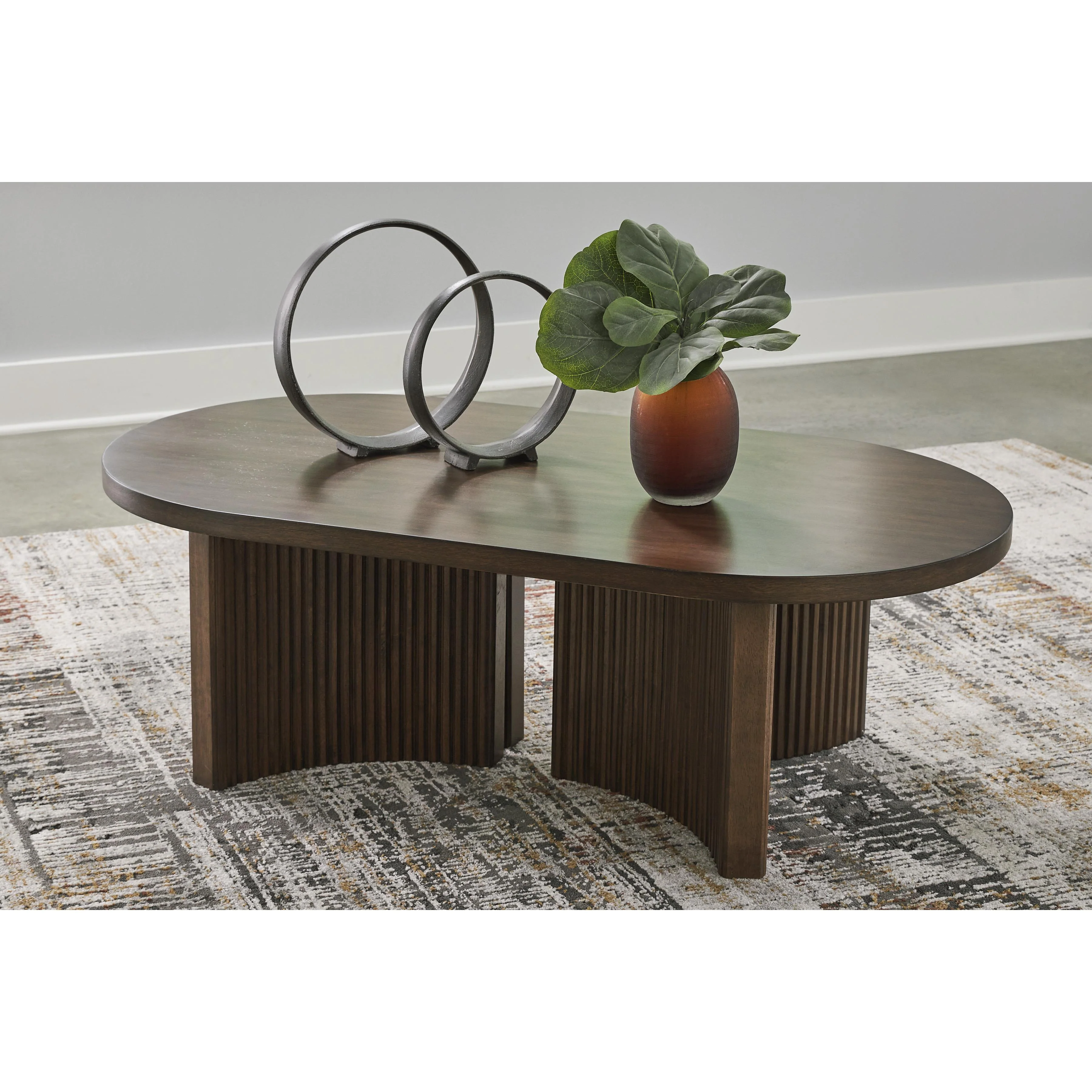 Signature Design by Ashley Korestone T689T1 Coffee Table and 2 End Tables - Image 2