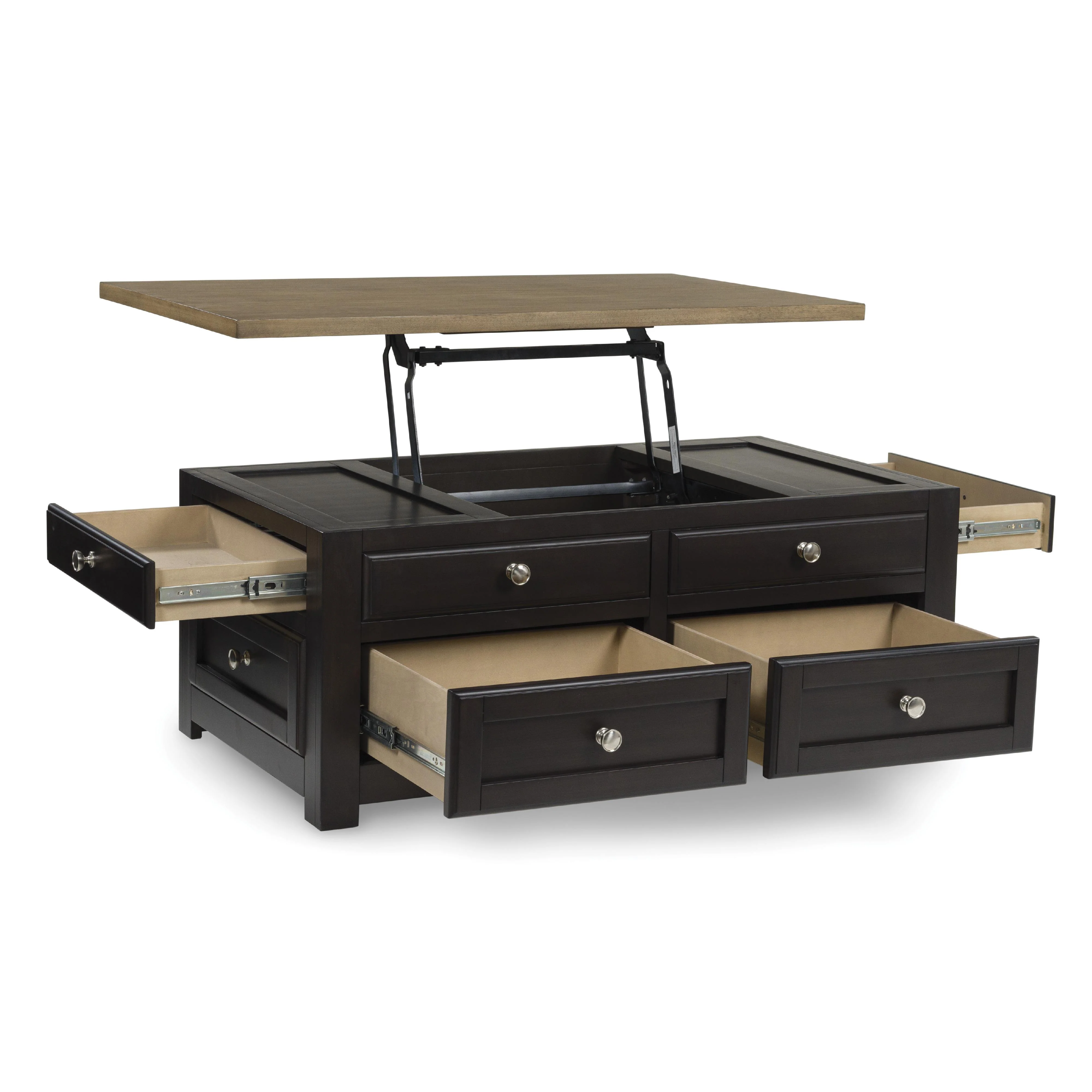 Signature Design by Ashley Drazmine T734-20 Lift Top Cocktail Table - Image 2