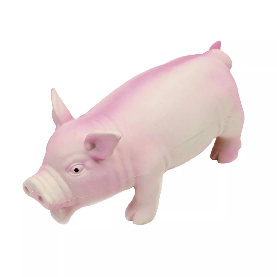 Coastal Rascals Grunt Dog Toy 7.5in Pink Pig - Image 1