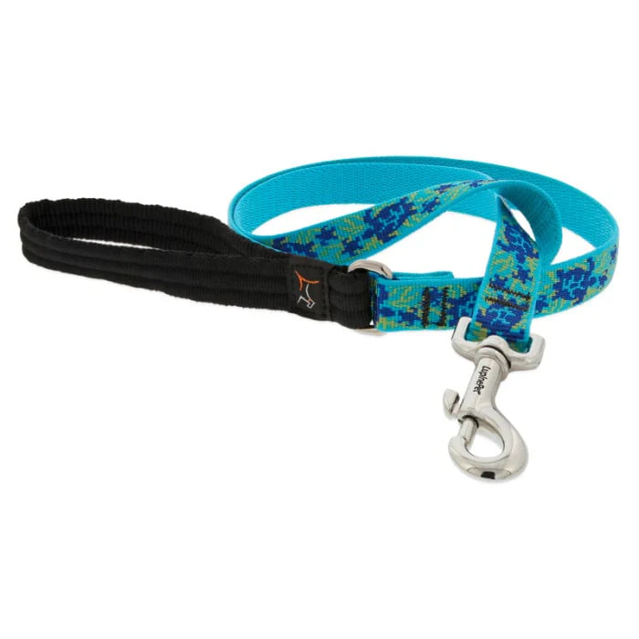 Lupine Pet Dog 6 Ft Long 3/4 In Leash Original Designs Turtle Reef - Image 1