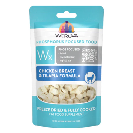 Weruva Cat Food Freeze Dried Chicken Breast Tilapia 1oz - Image 1