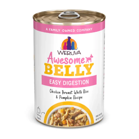 Weruva Dog Can Awesome Belly Chicken Rice 14 oz - Image 1