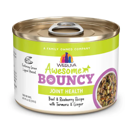 Weruva Dog Can Awesome Bouncy Beef Rice 6 oz - Image 1