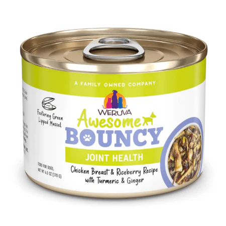 Weruva Dog Can Awesome Bouncy Chicken Rice 6 oz - Image 1