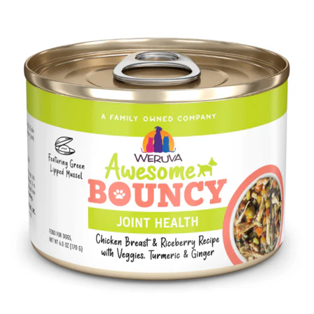Weruva Dog Can Awesome Bouncy Chicken Veggie 6 oz - Image 1