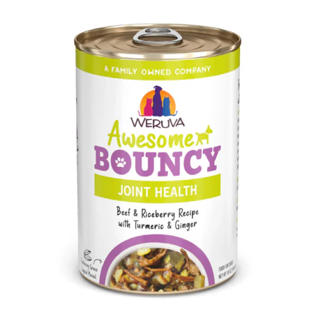 Weruva Dog Can Awesome Bouncy Beef Rice 14 oz - Image 1