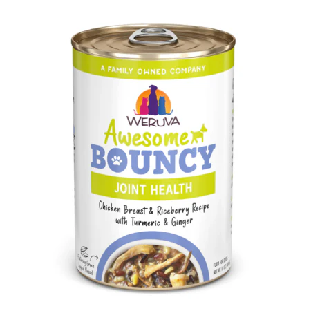 Weruva Dog Can Awesome Bouncy Chicken Rice 14 oz - Image 1