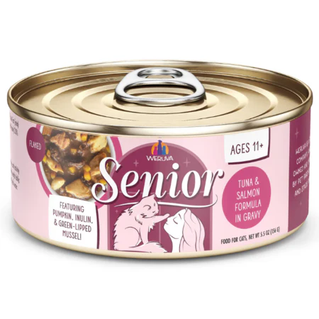 Weruva Cat Can Senior Tuna Salmon 5.5 oz - Image 1