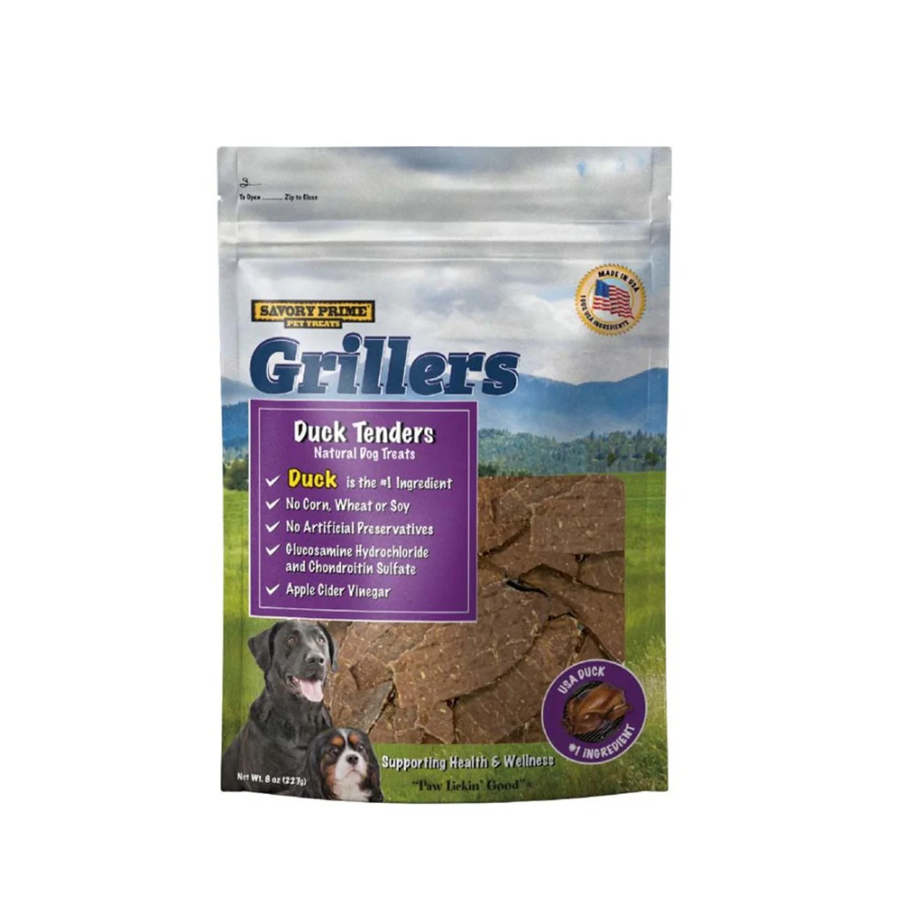 Savory Prime Grillers 8oz Duck - Image 1
