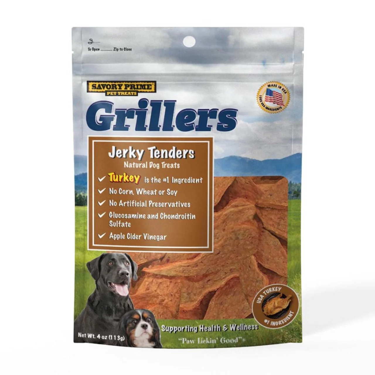 Savory Prime Grillers 4oz Turkey - Image 1