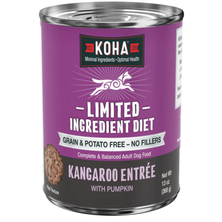 Koha Dog Can GF LID Kangaroo Entree 13 oz - Image 1