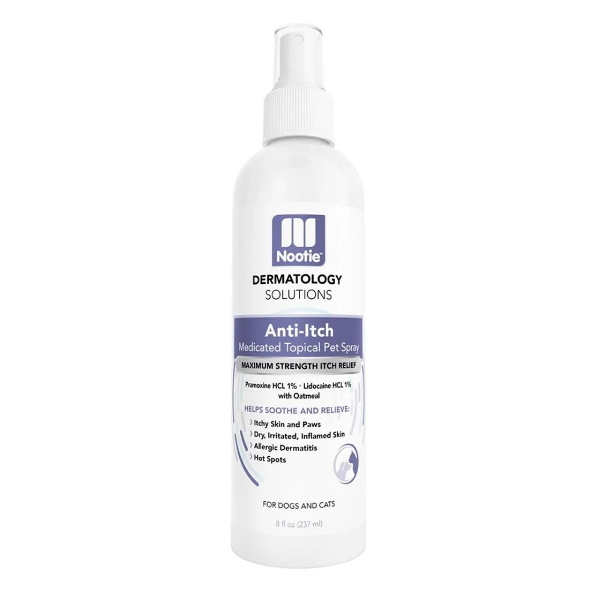 Nootie Dog Dermatology Solutions Antibacterial Spray 8oz - Image 1
