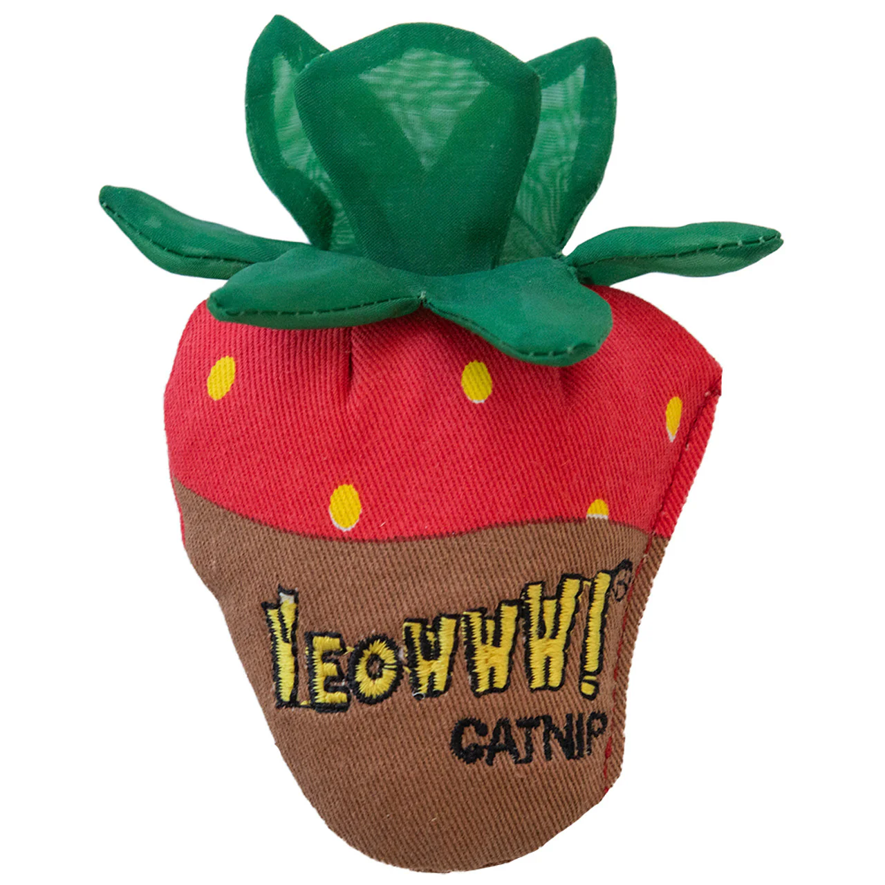 Yeowww Catnip Cat Toy Chocolate Strawberry Single - Image 1