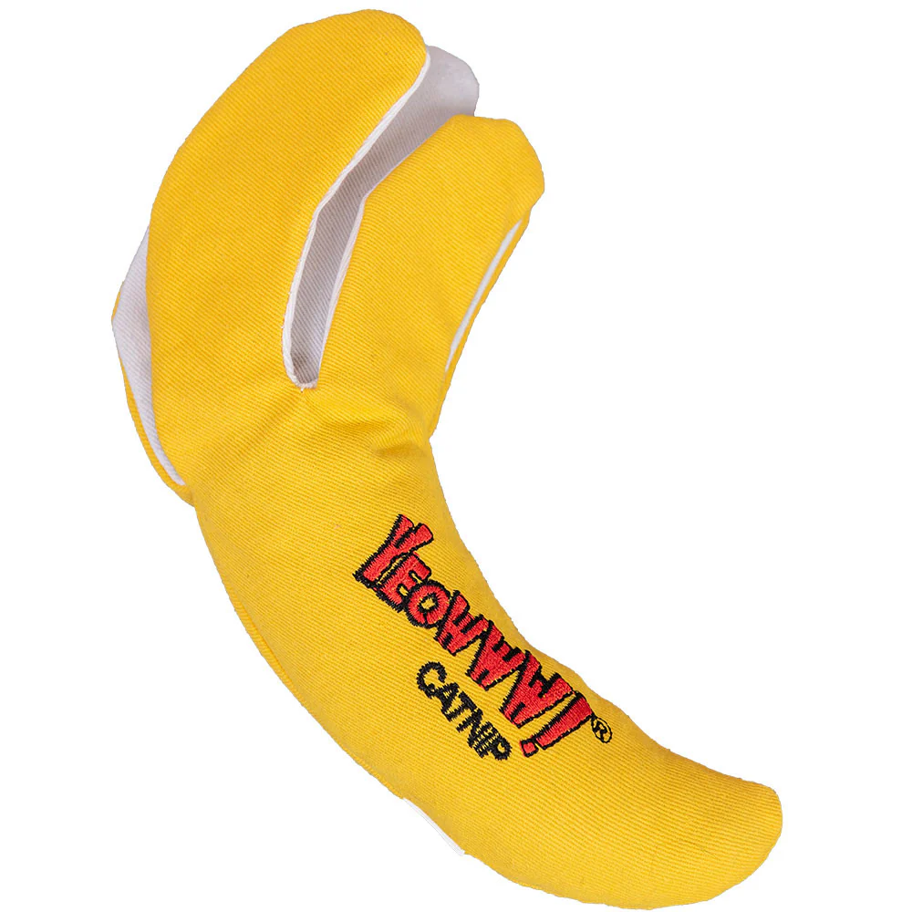 Yeowww! Chi-CAT-a Banana Peeled atnip Toy - Image 1