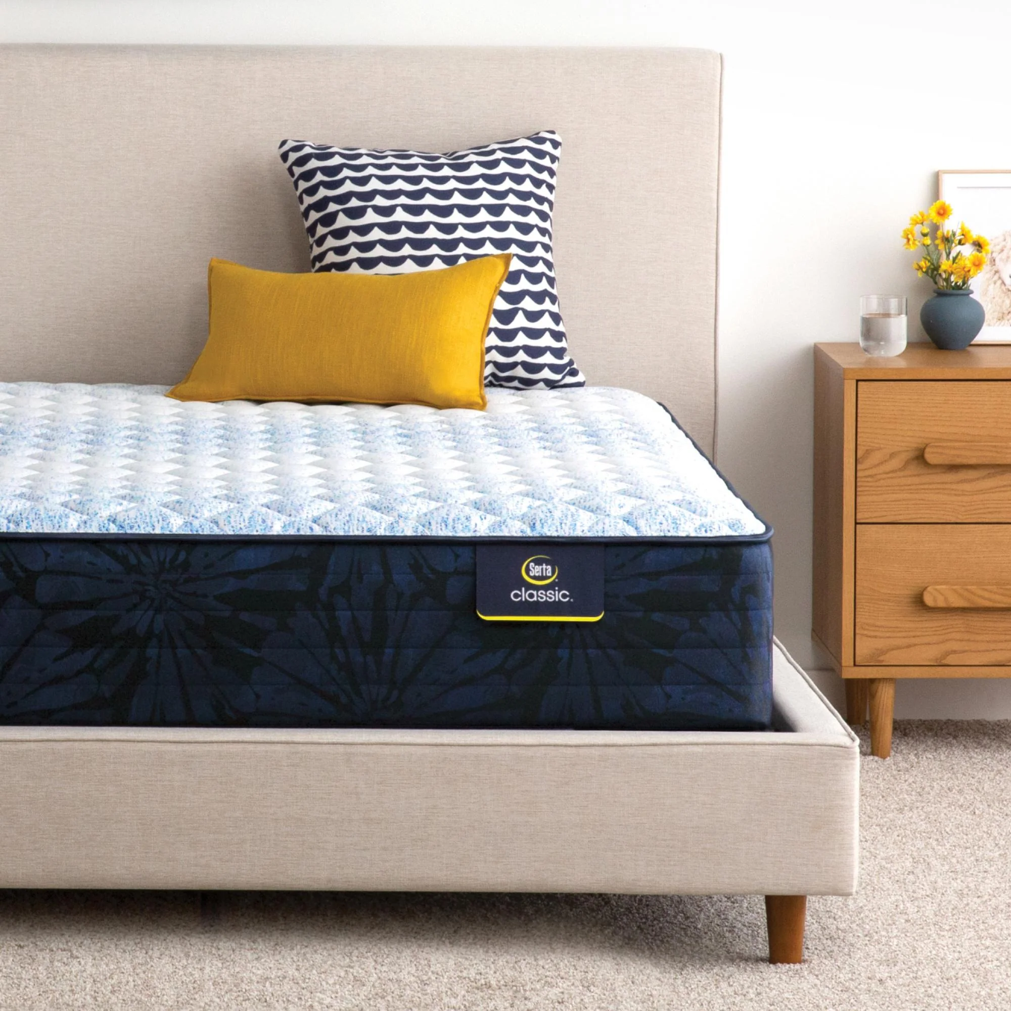 Serta Classic Dorian 12.5" Firm Mattress (Twin) - Image 3