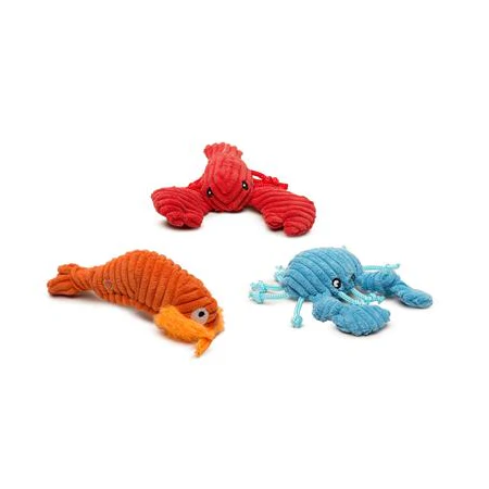 Hugglehounds Dog Toy Assorted Sea Creatures - Image 1