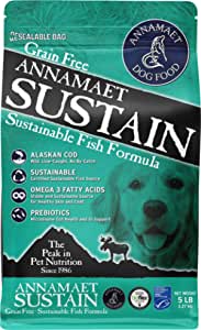 Annamaet Sustain Dog Food Grain-Free Fish Formula 5lb - Image 1