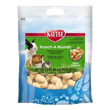Kaytee Fiesta Krunch-A-Rounds Small Animal Treats  3-oz bag - Image 1
