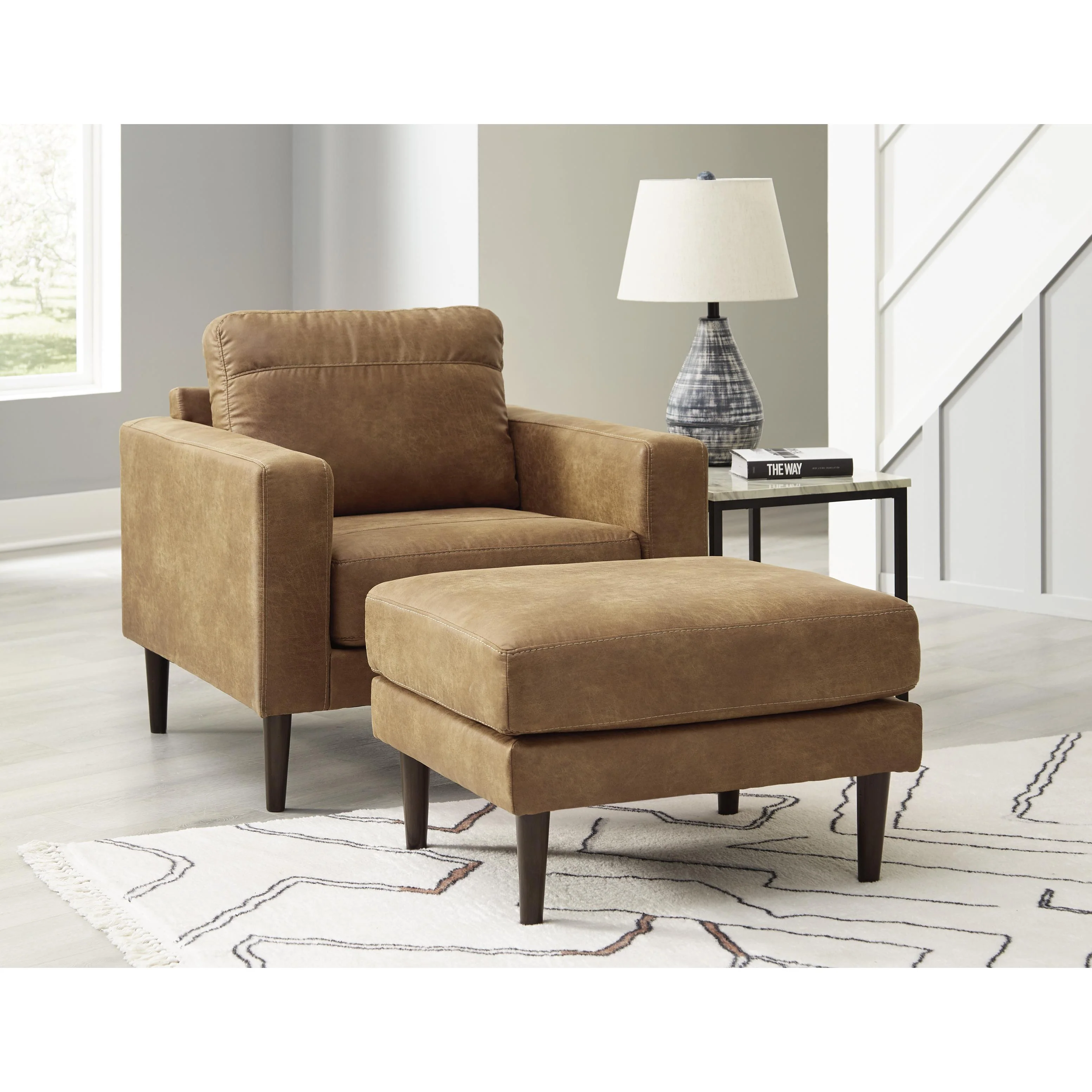Signature Design by Ashley Telora 41002U2 Chair and Ottoman - Image 2