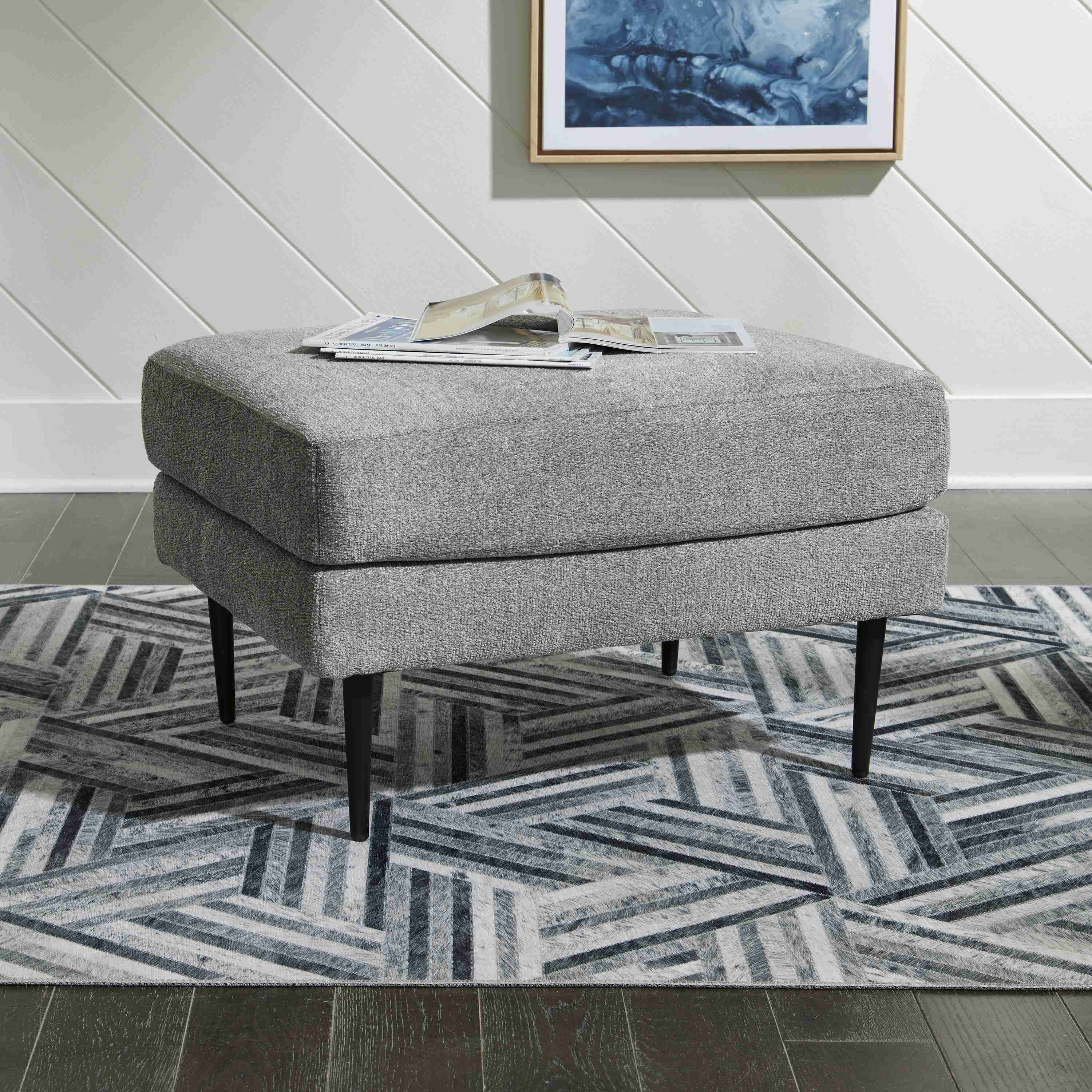 Signature Design by Ashley Hazela 41102U1 Chair and Ottoman - Image 3