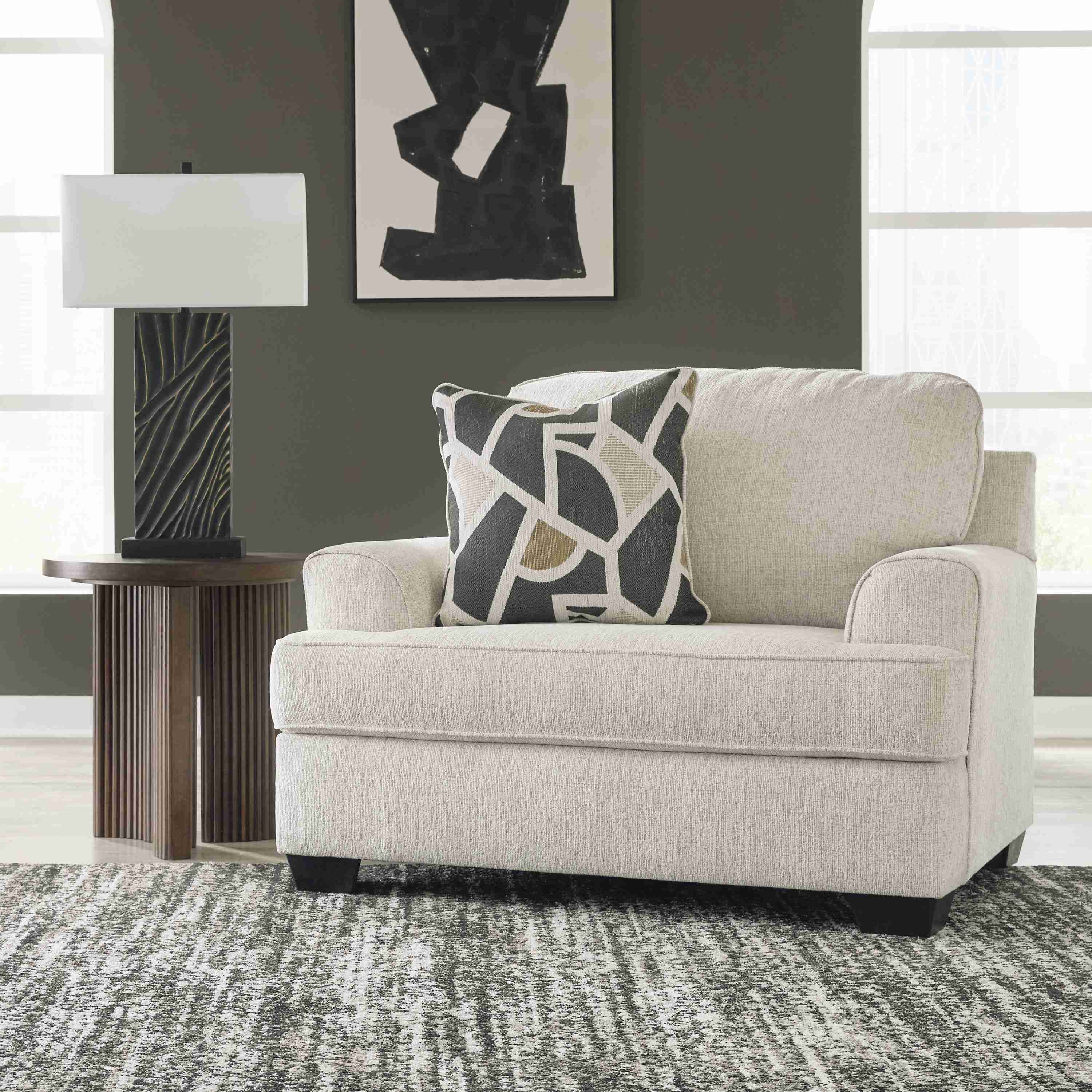 Benchcraft Heartcort 44604U1 Oversized Chair and Ottoman - Image 3