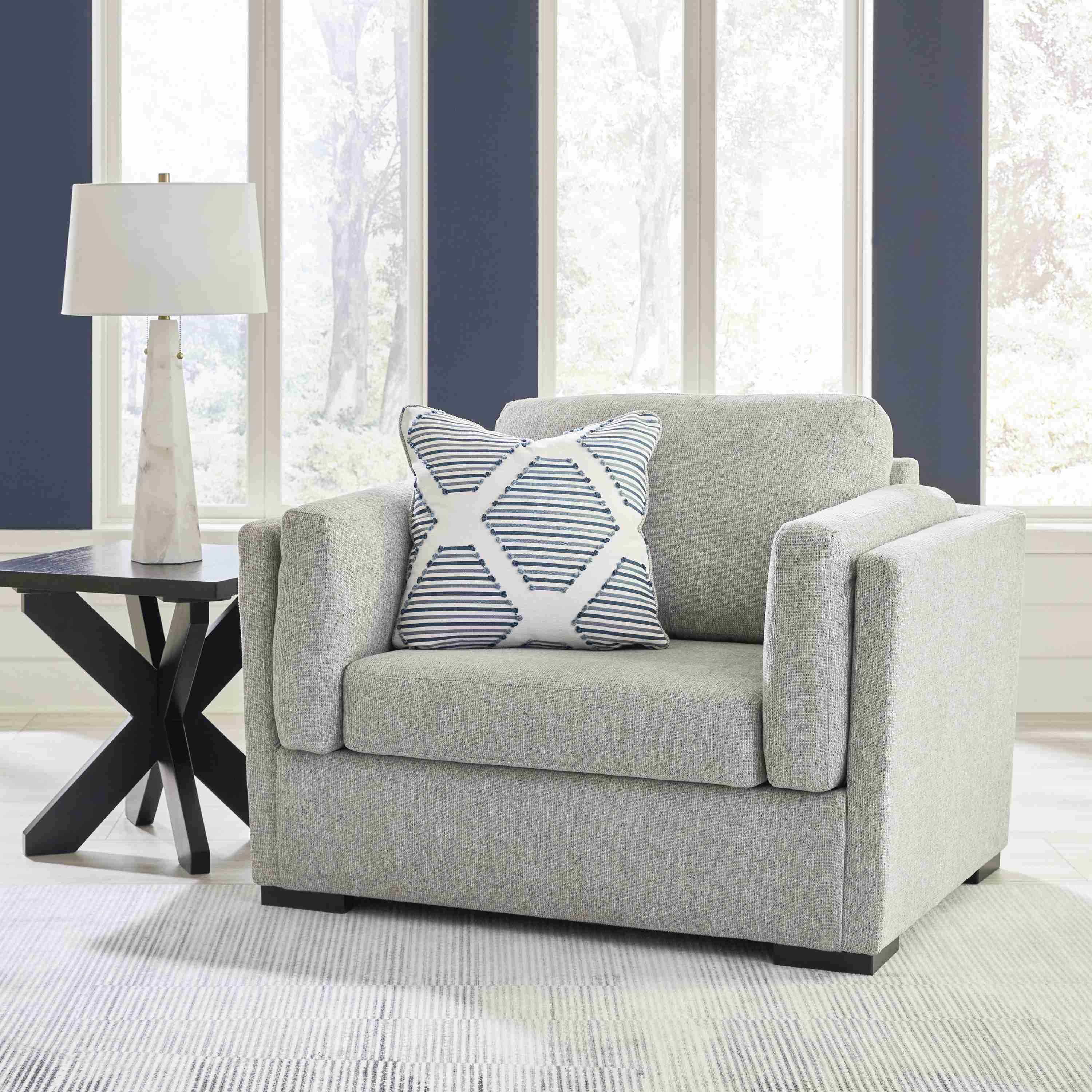 Benchcraft Evansley 54503U1 Oversized Chair and Ottoman - Image 3
