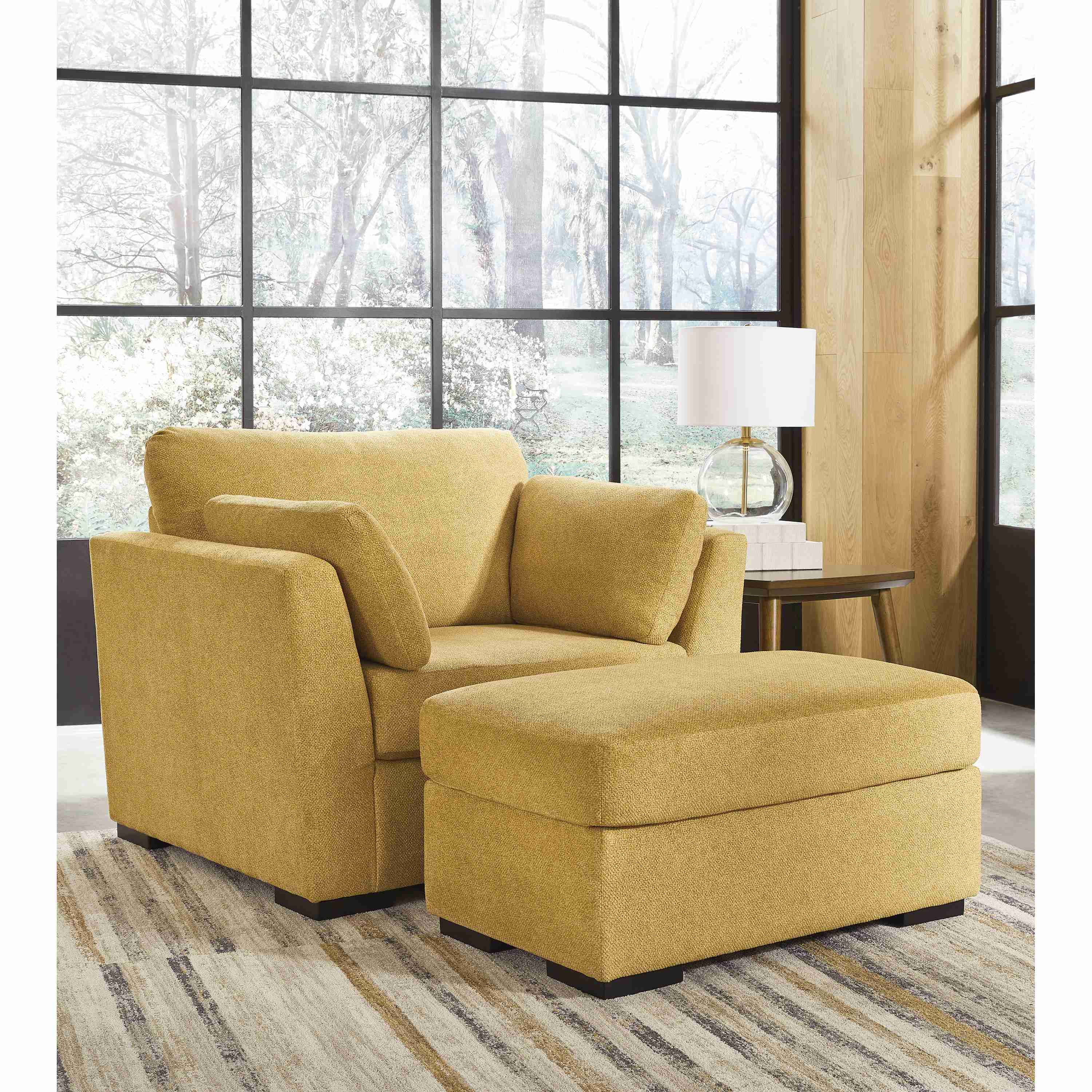 Signature Design by Ashley Keerwick 67506U2 Oversized Chair and Ottoman