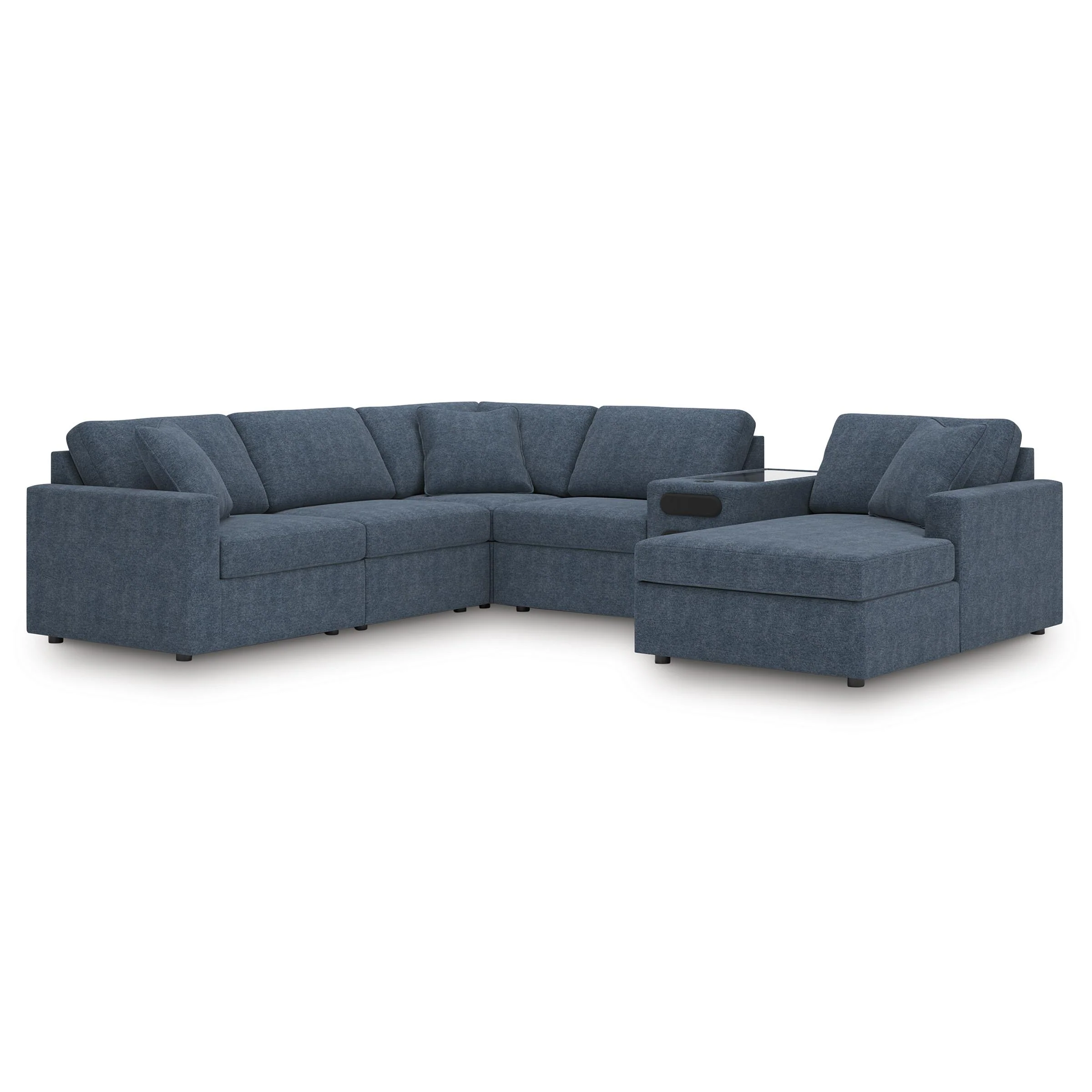 Signature Design by Ashley Modmax 92121S51 6 pc Sectional with Audio System and Chaise - Image 1