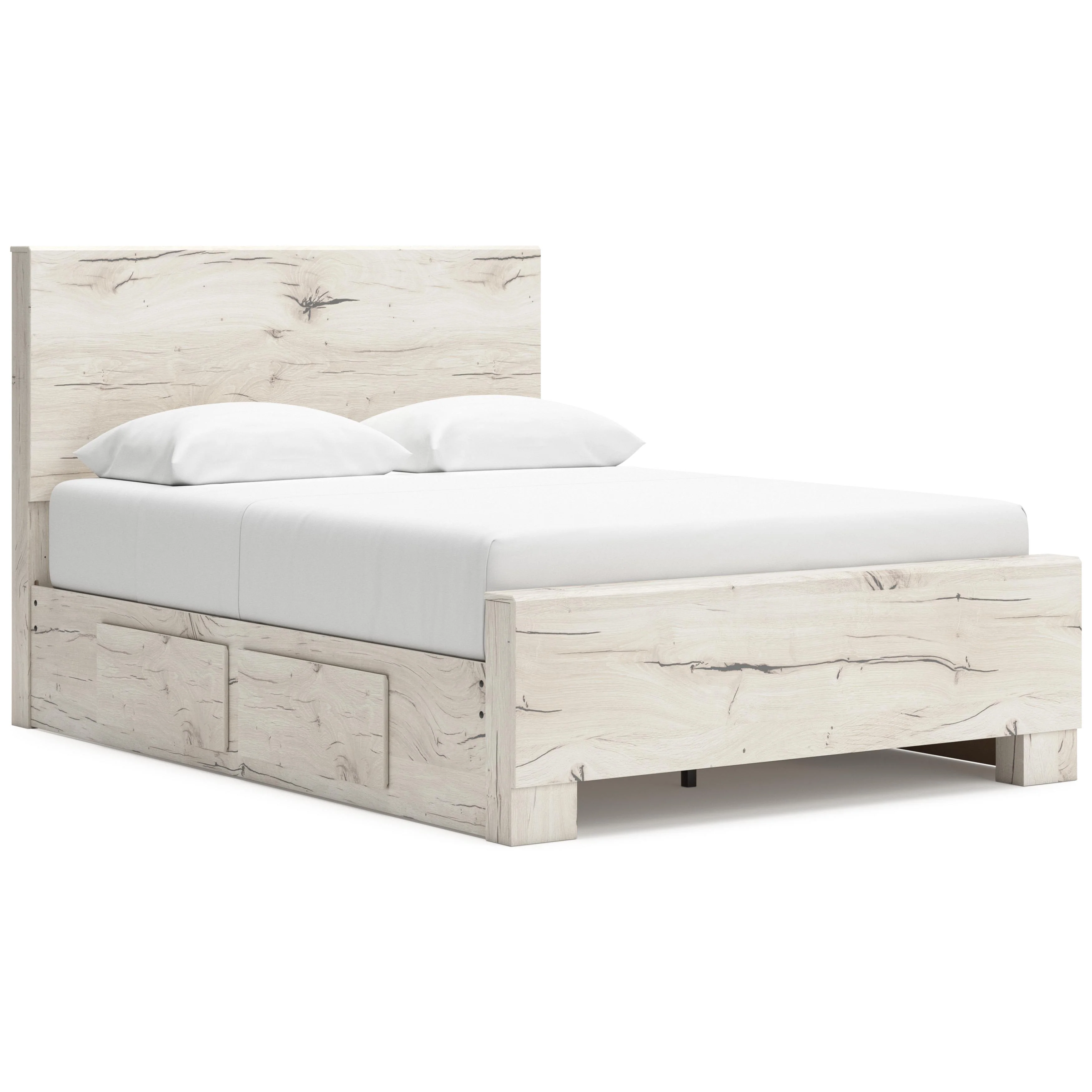 Signature Design by Ashley Lawroy B2310B43 Full Panel Bed with Storage - Image 1