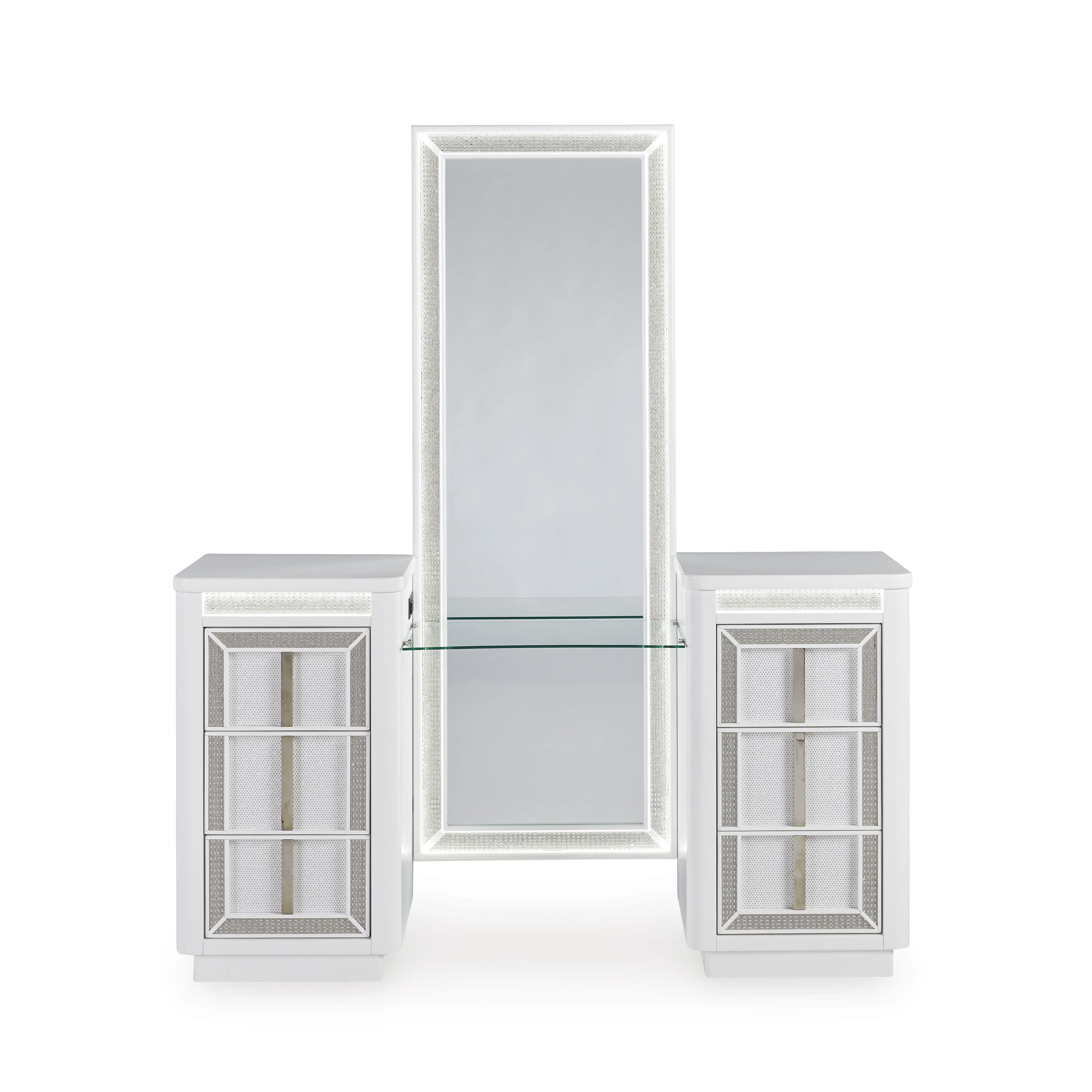 Signature Design by Ashley Chalanna B822B7 Vanity with Mirror - Image 3
