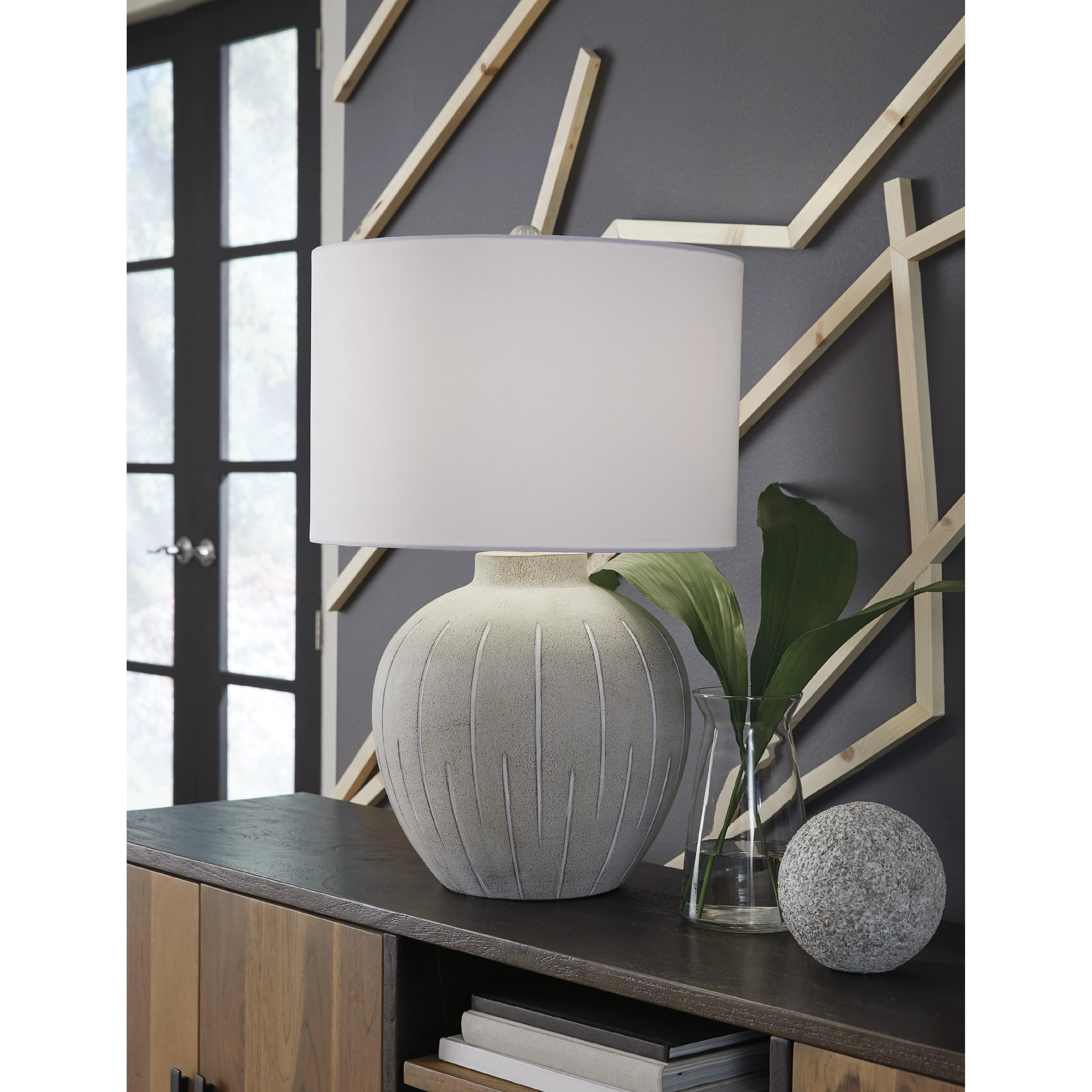 Signature Design by Ashley Calbert L235824 Poly Table Lamp - Image 2
