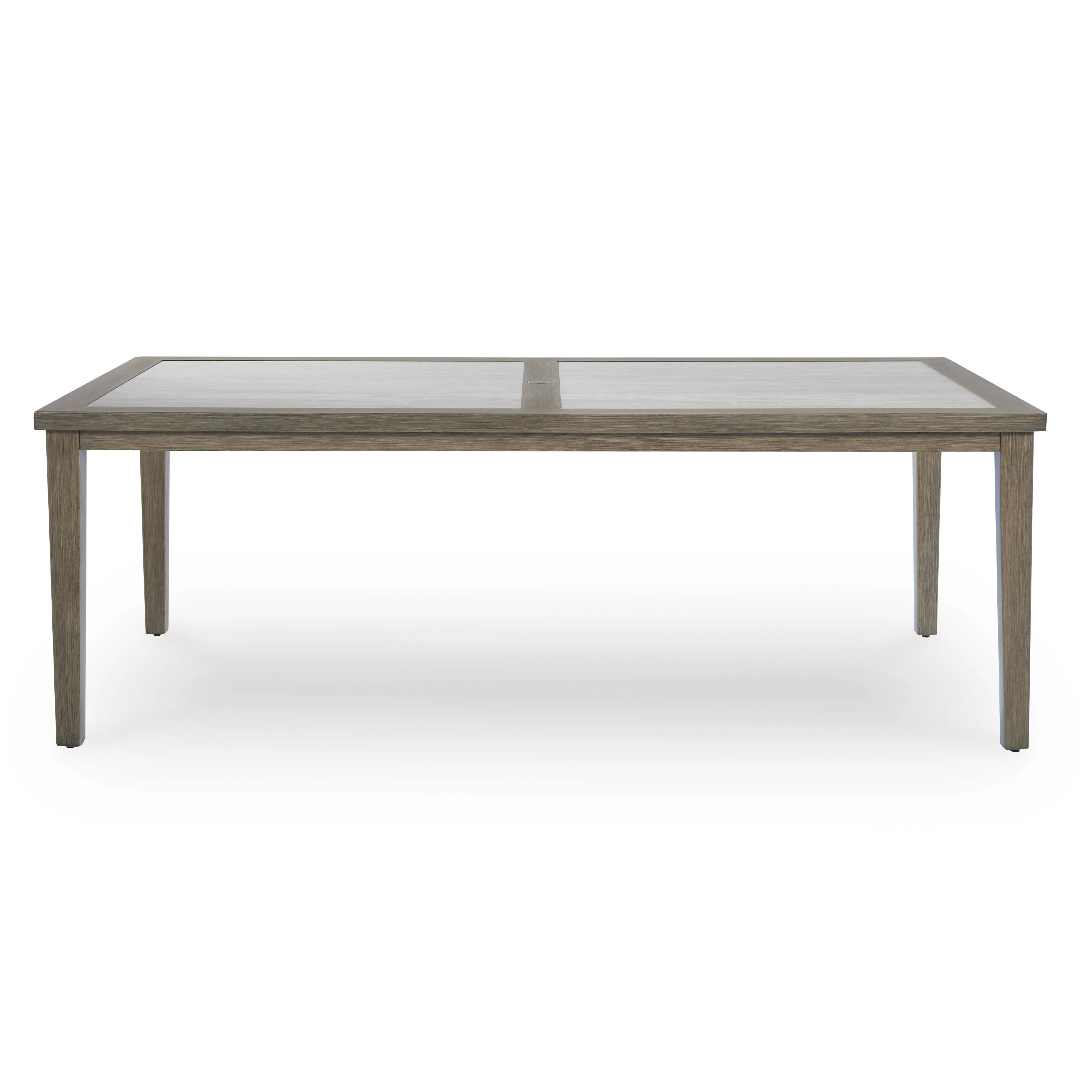 Signature Design by Ashley Rainier Ranch P701-625 Rectangular Dining Table with Umbrella Option - Image 2
