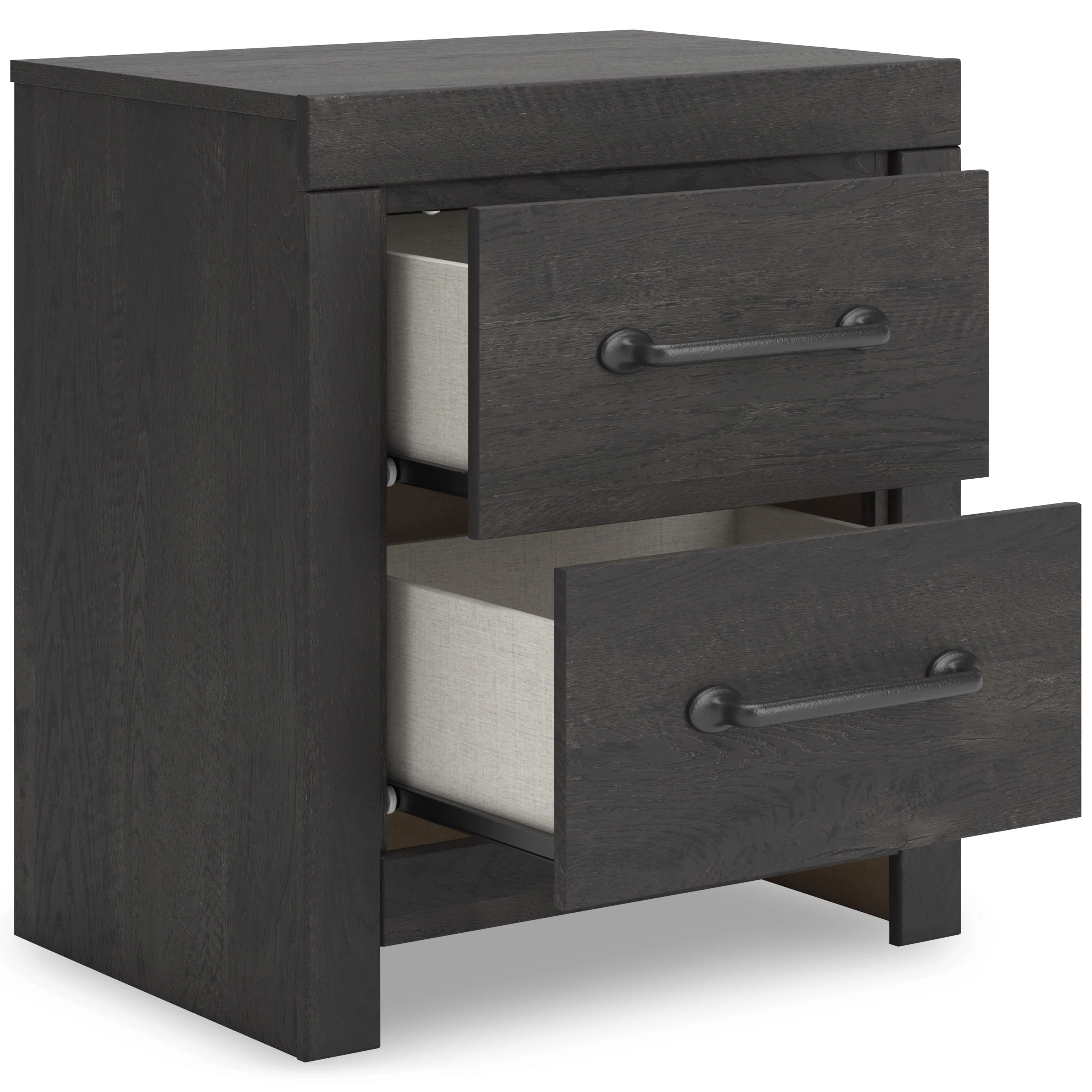 Signature Design by Ashley Hollivern PCB2108-92 Two Drawer Night Stand - Image 2