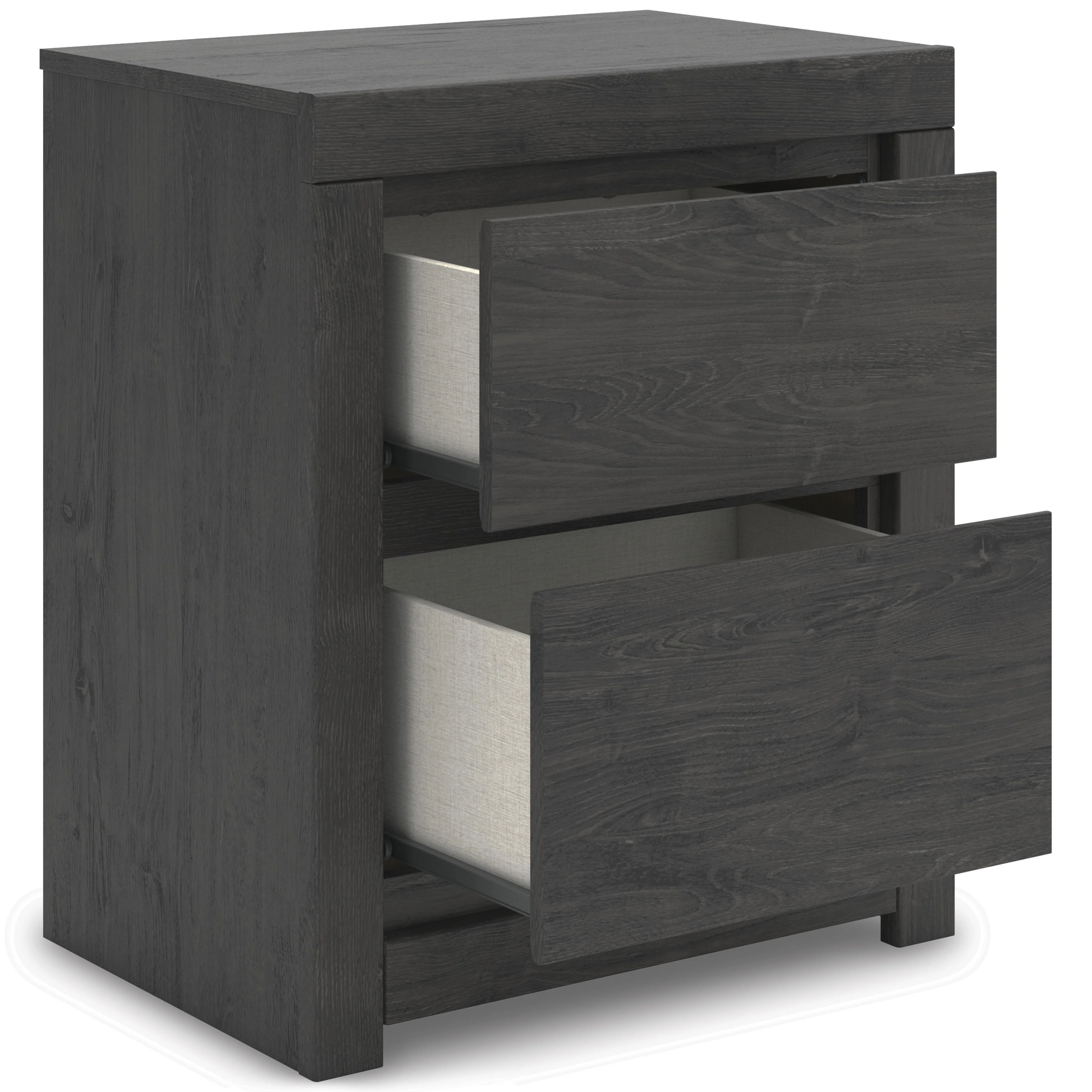 Signature Design by Ashley Fraluna PCB3370-92 Two Drawer Night Stand - Image 2