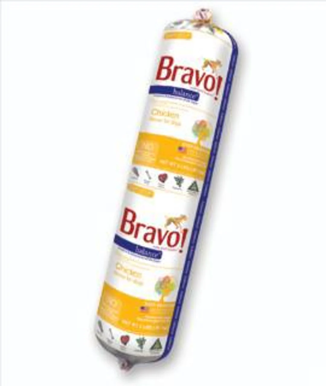 Bravo Balance Chicken Chub Frozen Raw Pet Food 2lb - Image 1