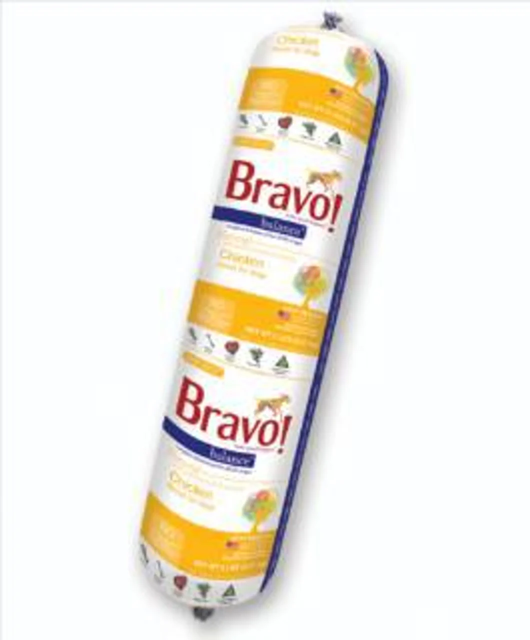 Bravo Balance Chicken Chub Frozen Raw Pet Food 5lb - Image 1