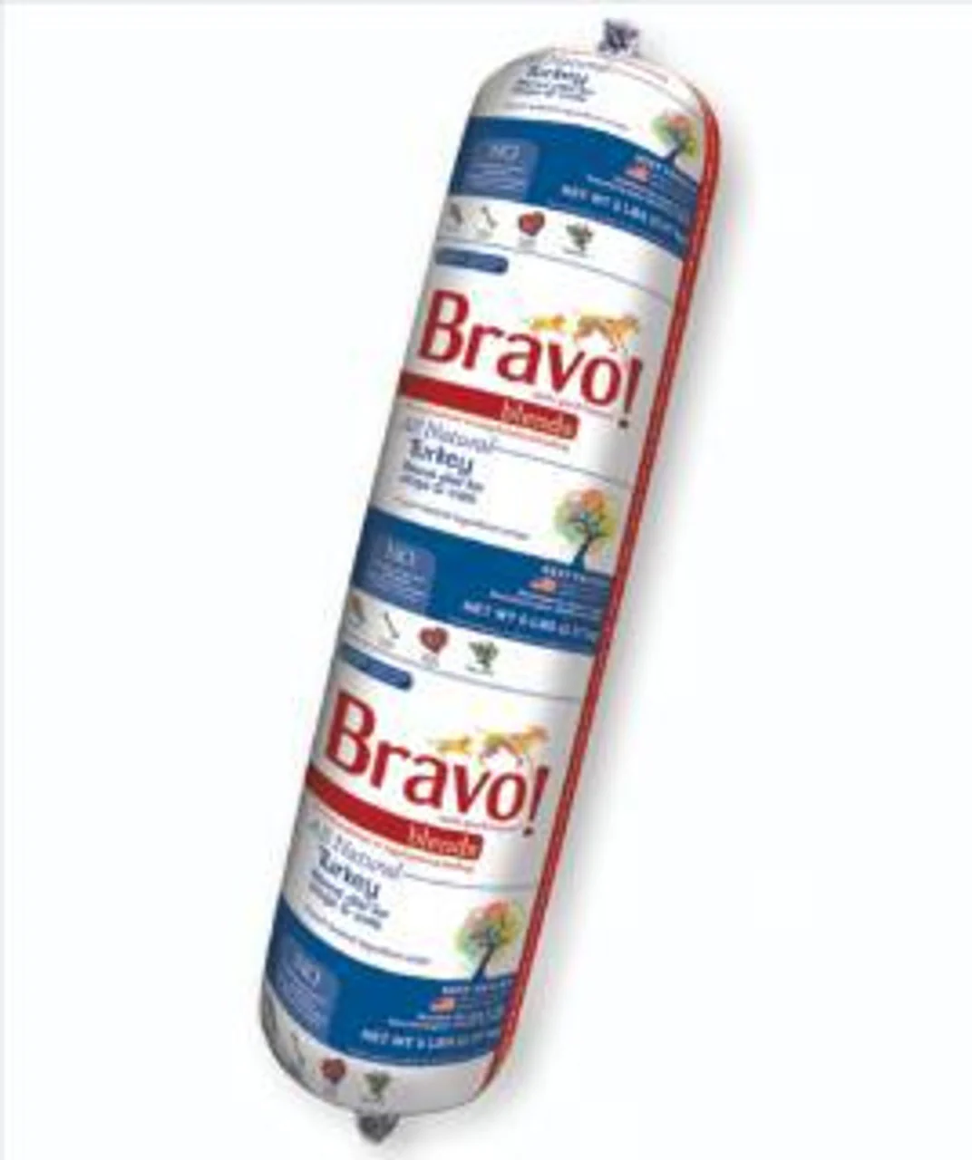 Bravo Blend Turkey Frozen Raw Pet Food 5lb - Image 1
