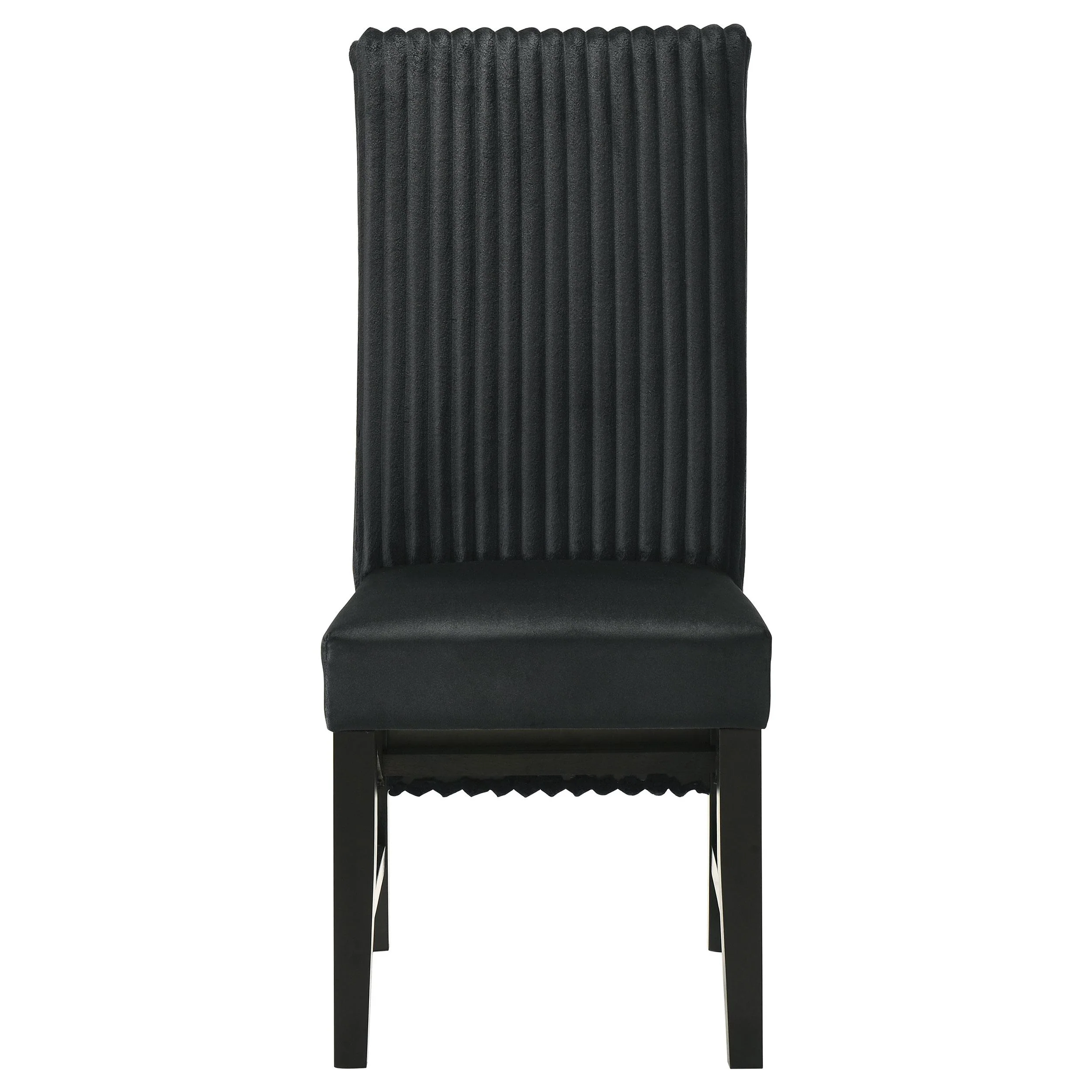 Coaster Furniture Barrand 106387 Upholstered Dining Side Chair - Black - Image 3