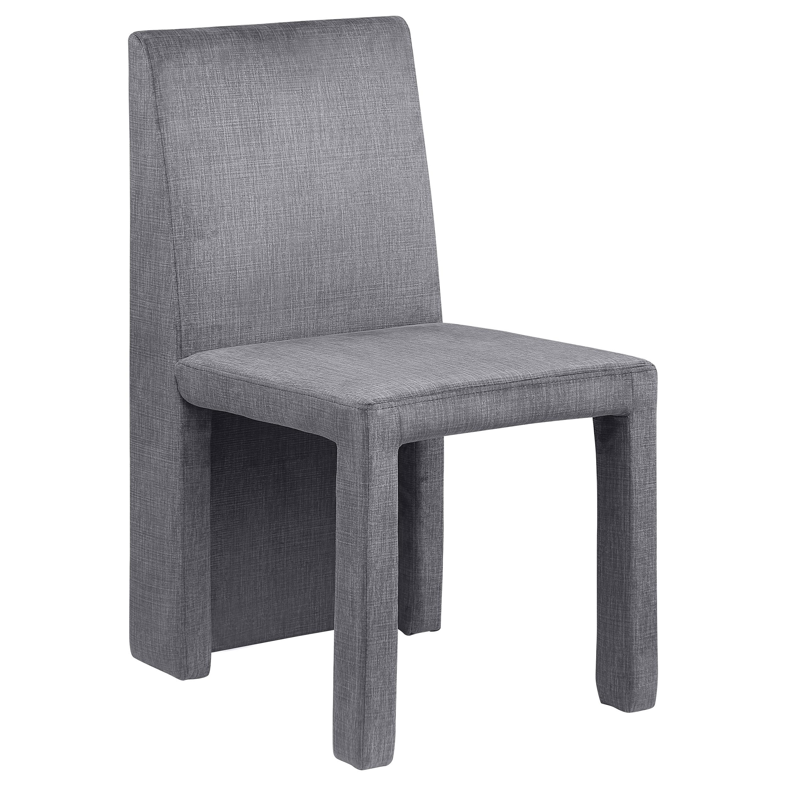 Coaster Furniture Tordera 108512 Velvet Upholstered Dining Side Chair – Grey