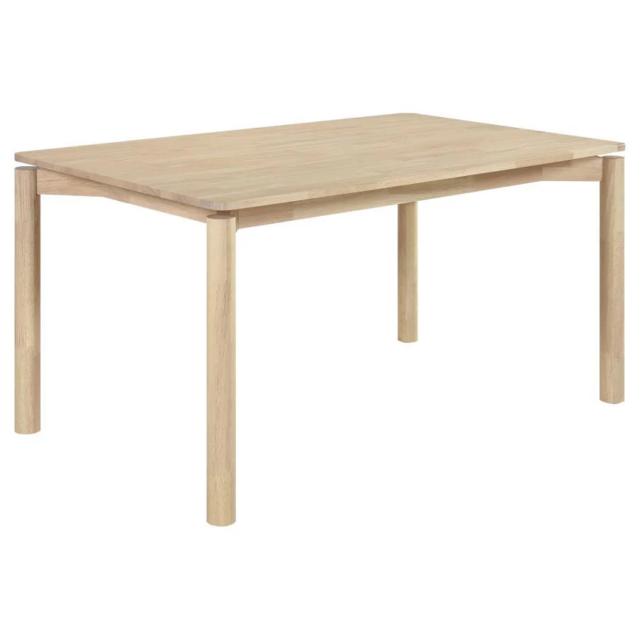 Coaster Furniture Parkridge 108551 59-inch Rectangular Dining Table - White Washed - Image 1