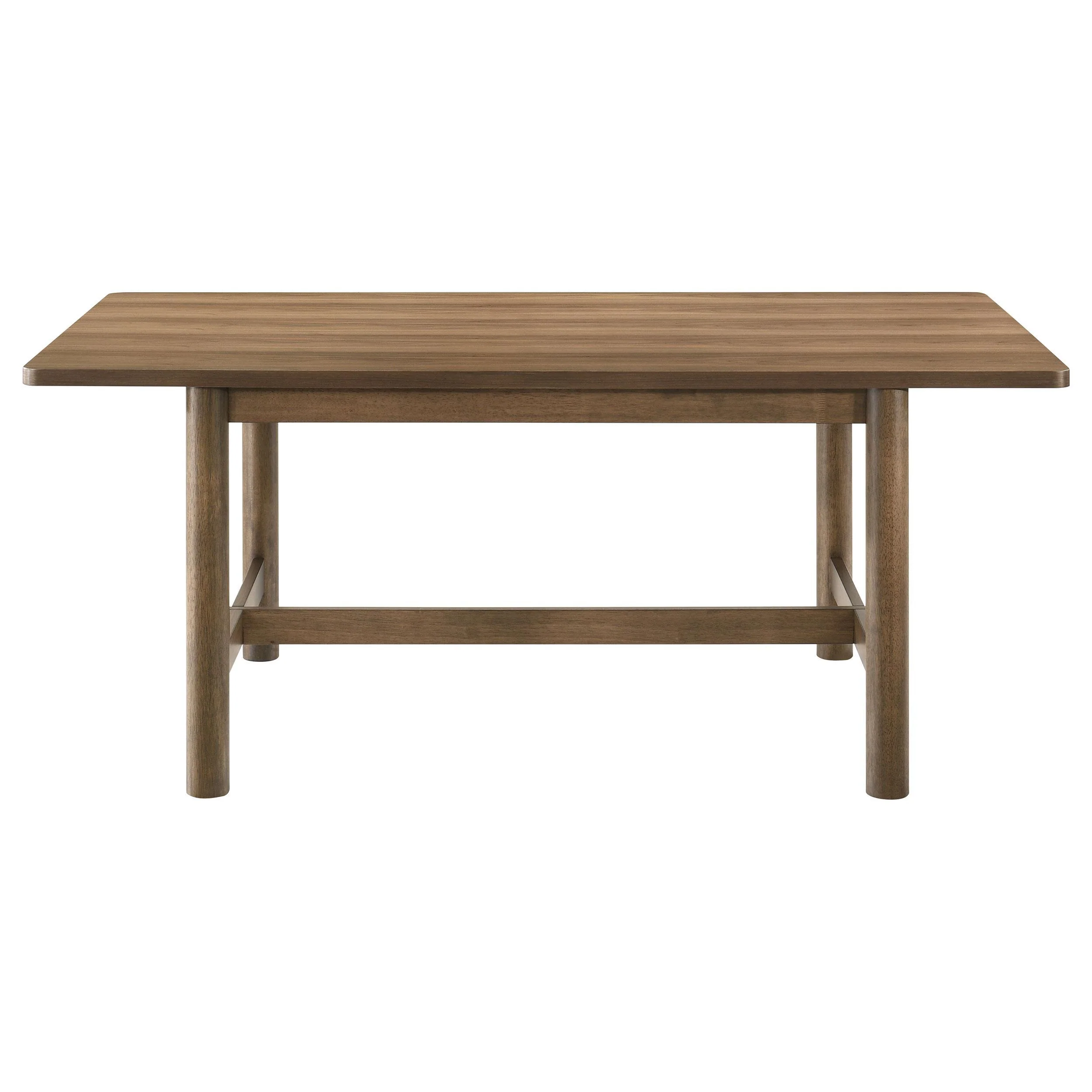 Coaster Furniture Crestmore 108571 71-inch Rectangular Wood Dining Table - Walnut - Image 3