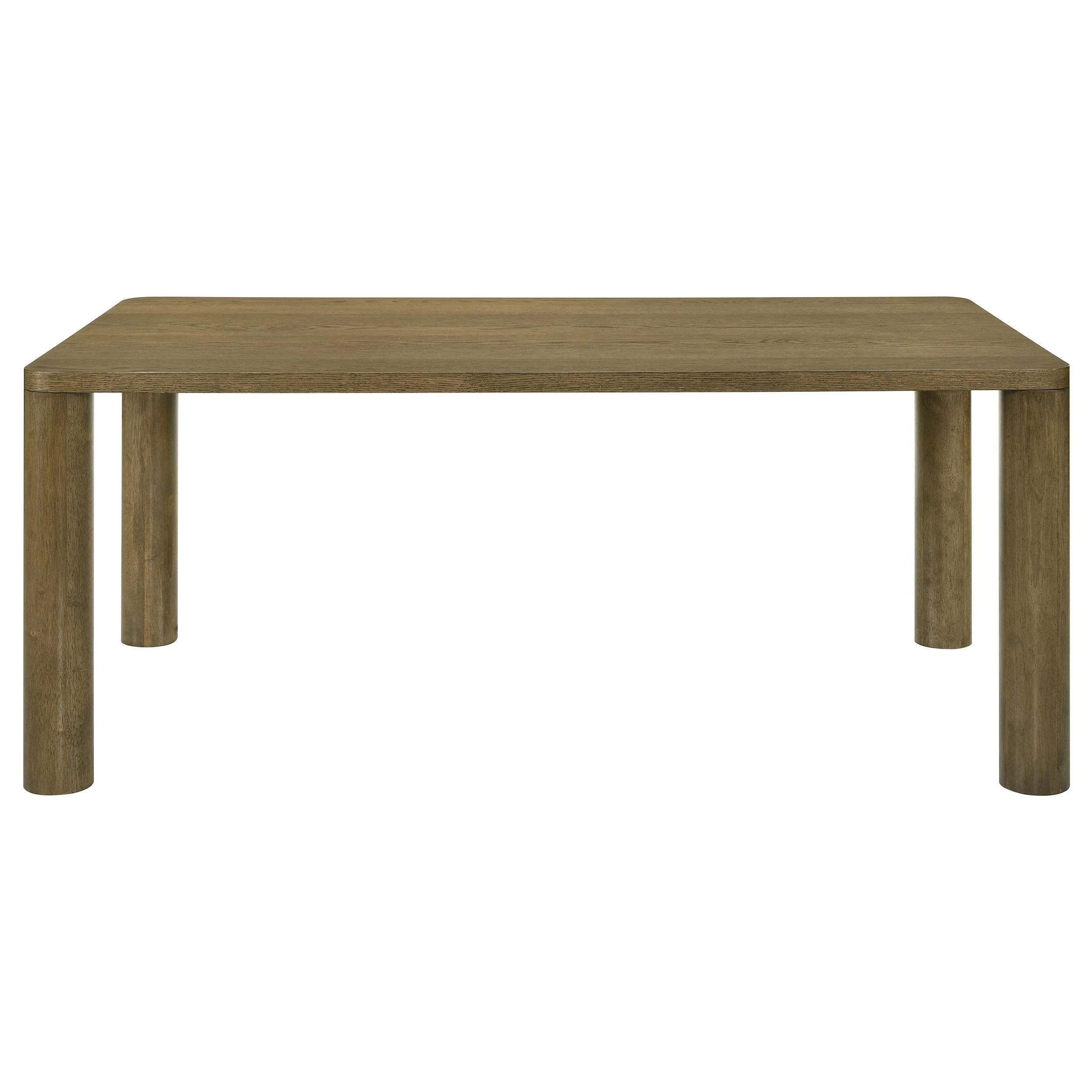 Coaster Furniture Castlewood 109351 71-inch Rectangular Wood Dining Table - Brown Oak - Image 3