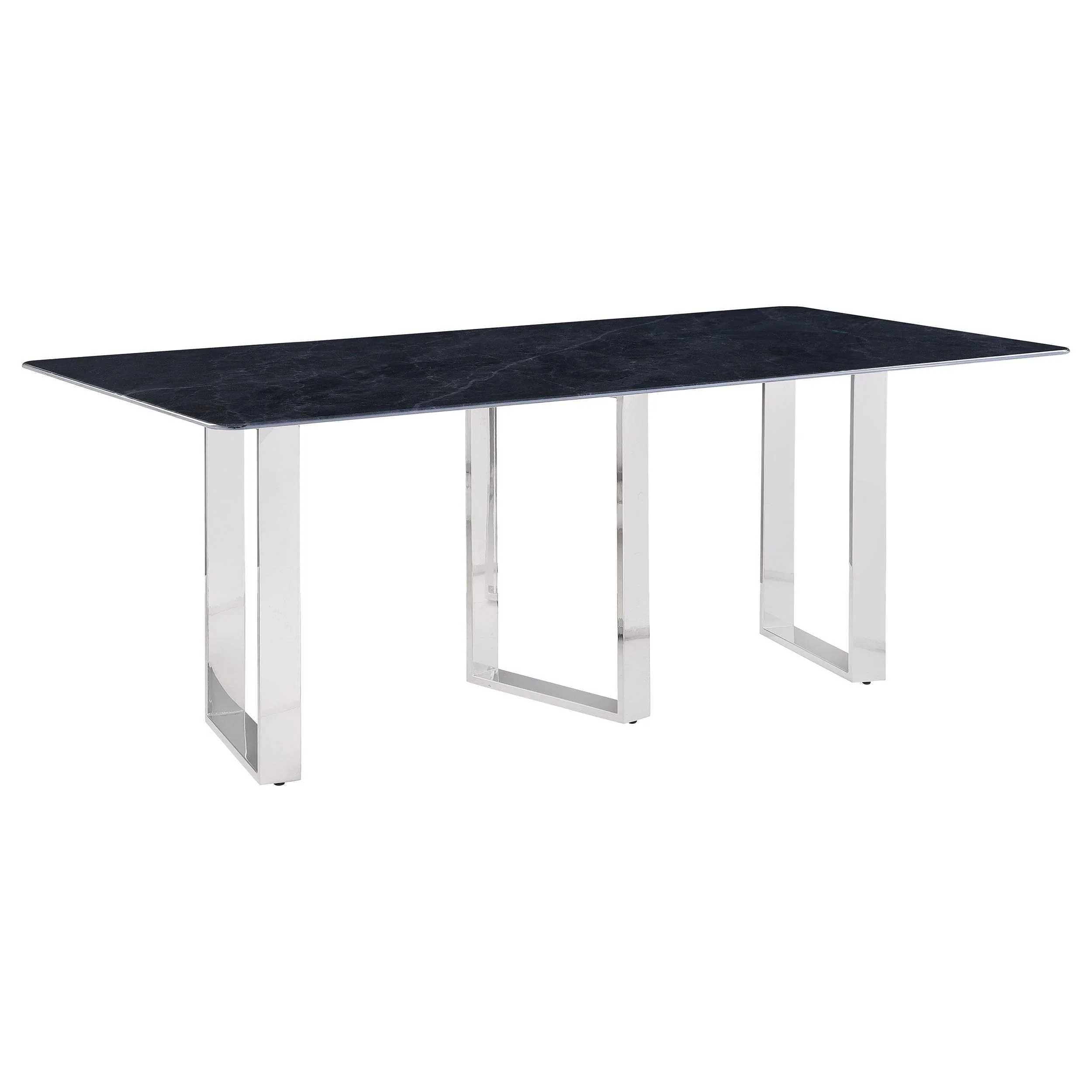 Coaster Furniture Desden 109361 79-inch Rectangular Sintered Stone Dining Table – Grey
