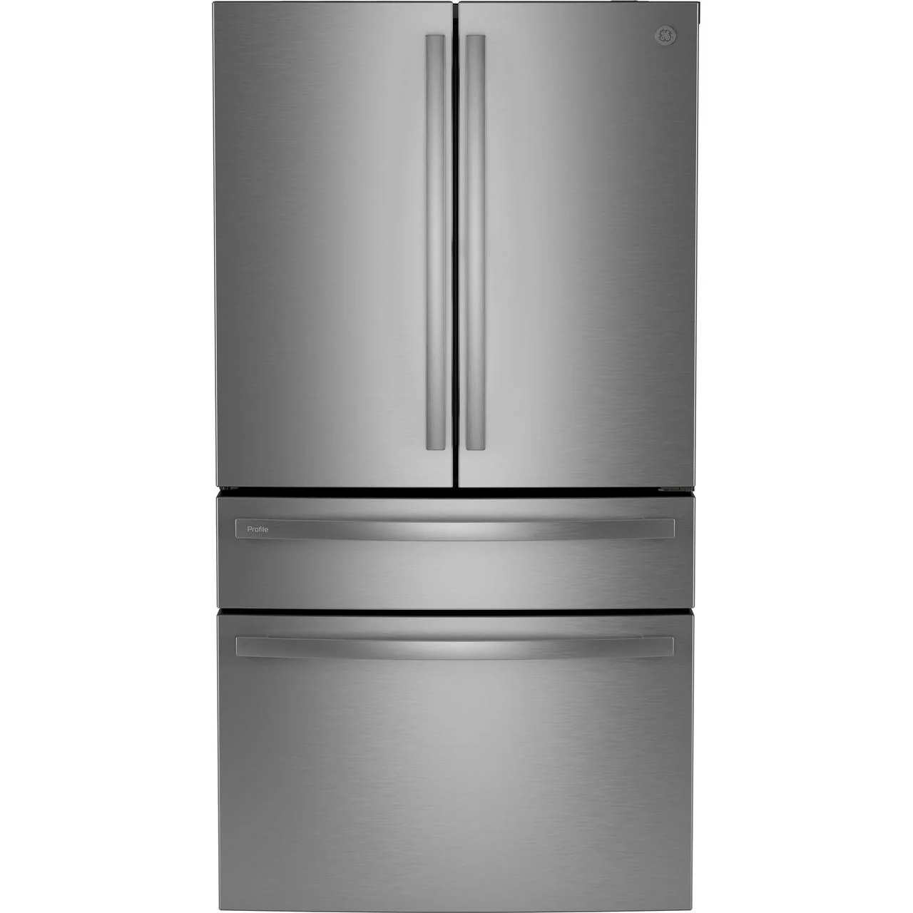 GE Profile 23.2 Cu. Ft. Smart Counter-Depth Fingerprint Resistant 4-Door French-Door Refrigerator PJE23BYWFS