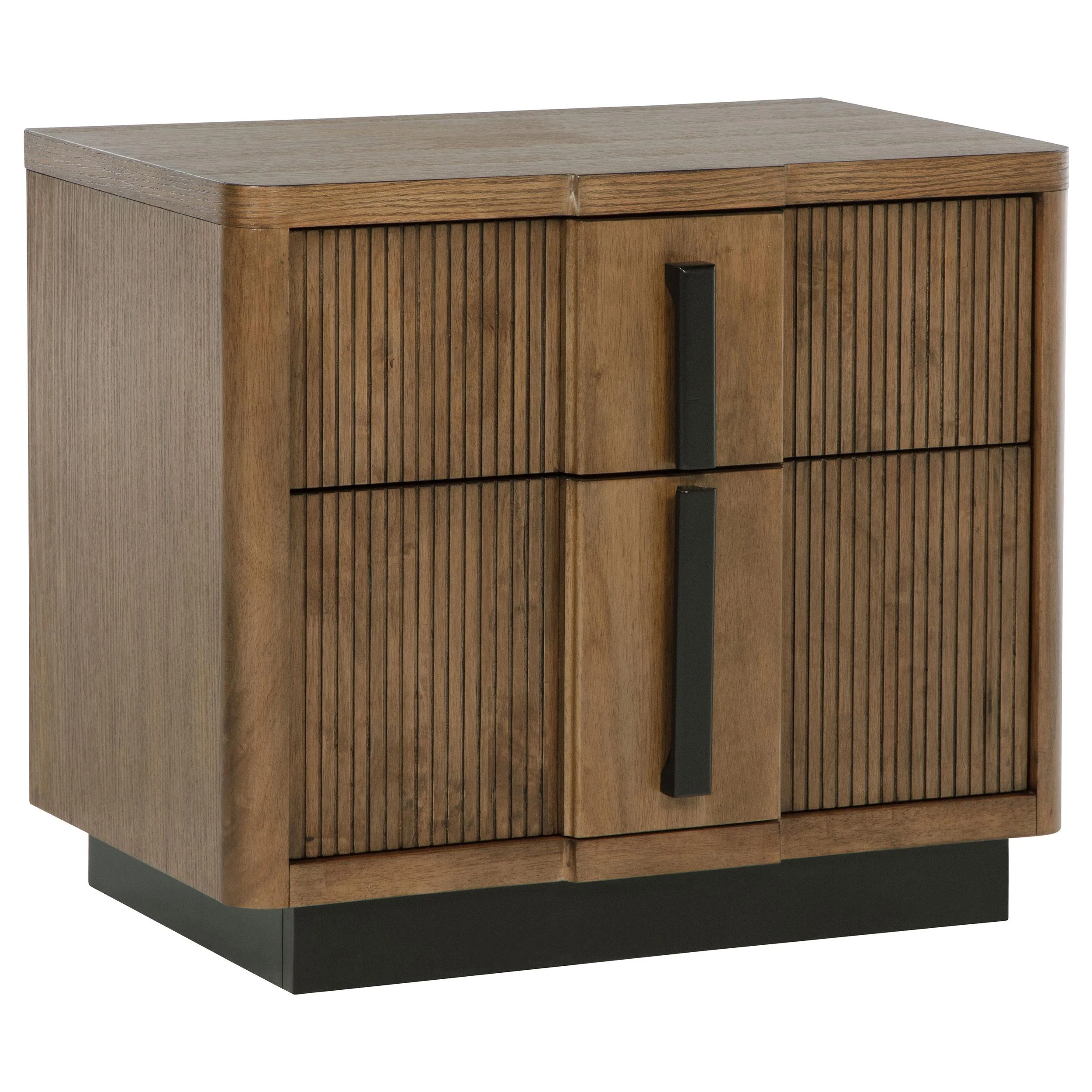 Coaster Furniture Terrace 224902 2-Drawer Nightstand Bedside Table – Ash Brown