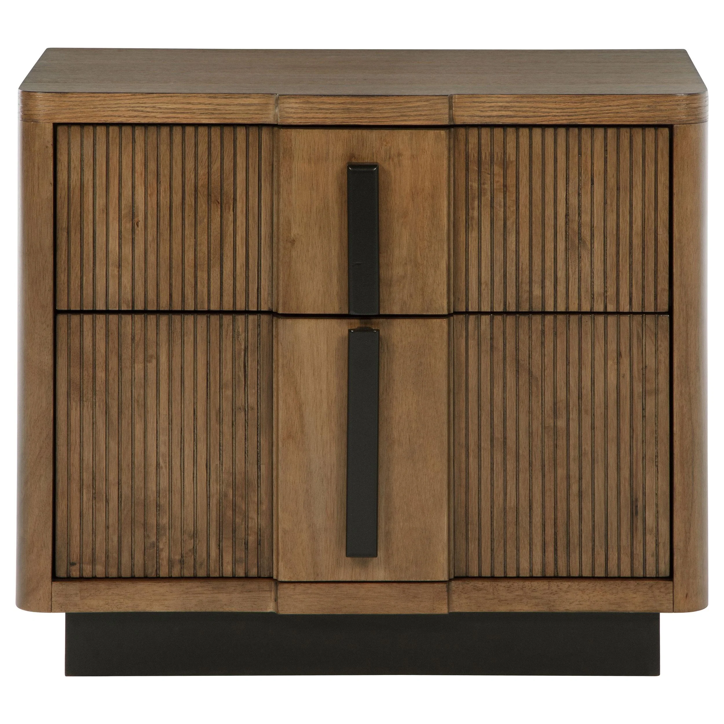 Coaster Furniture Terrace 224902 2-Drawer Nightstand Bedside Table - Ash Brown - Image 3