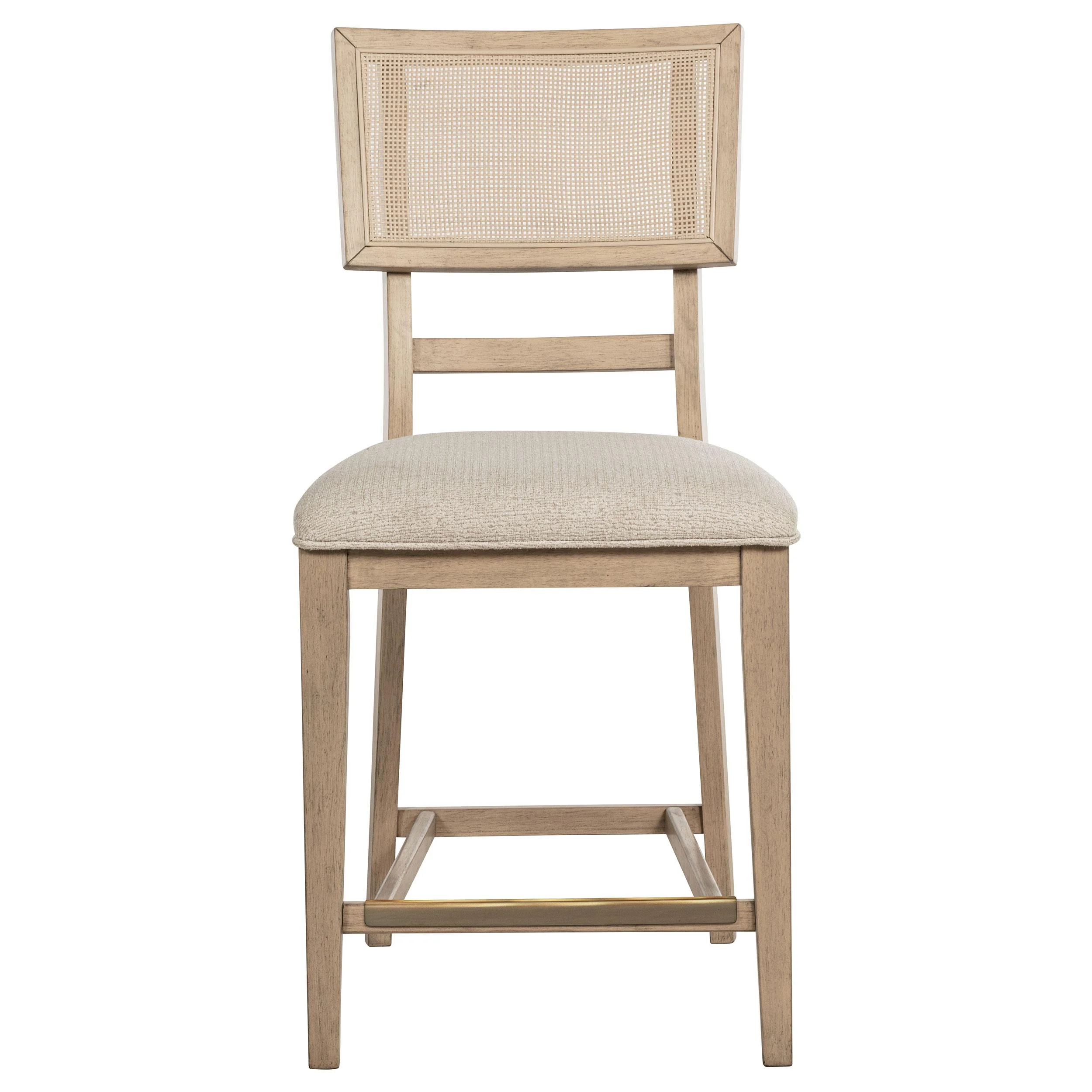Coaster Furniture Kailani 109389 Rattan Cane Counter Side Chair - Beige Oak - Image 3