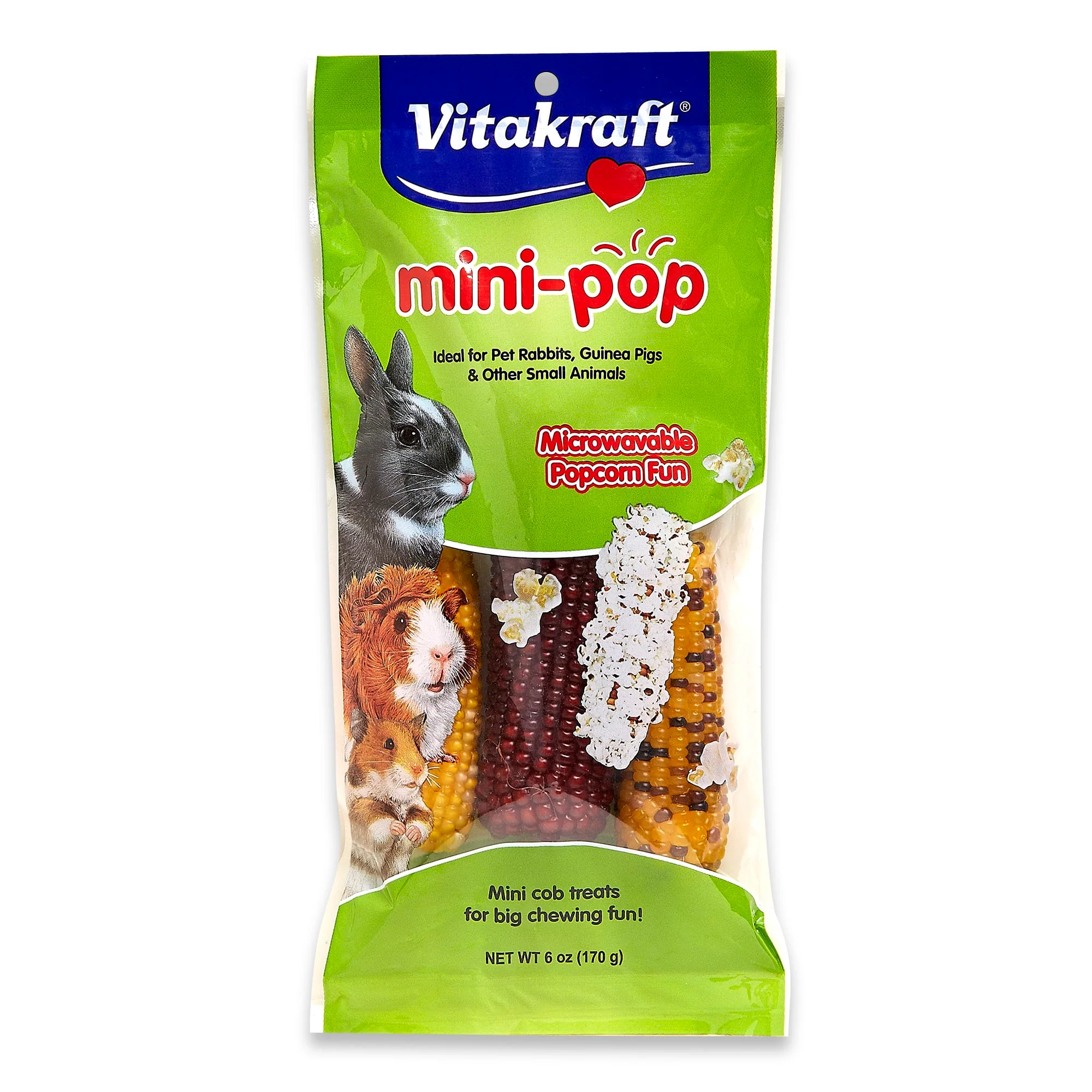 Vitakraft Small Animal Mini Pop Indian Corn Treat 6 oz. - Image 1