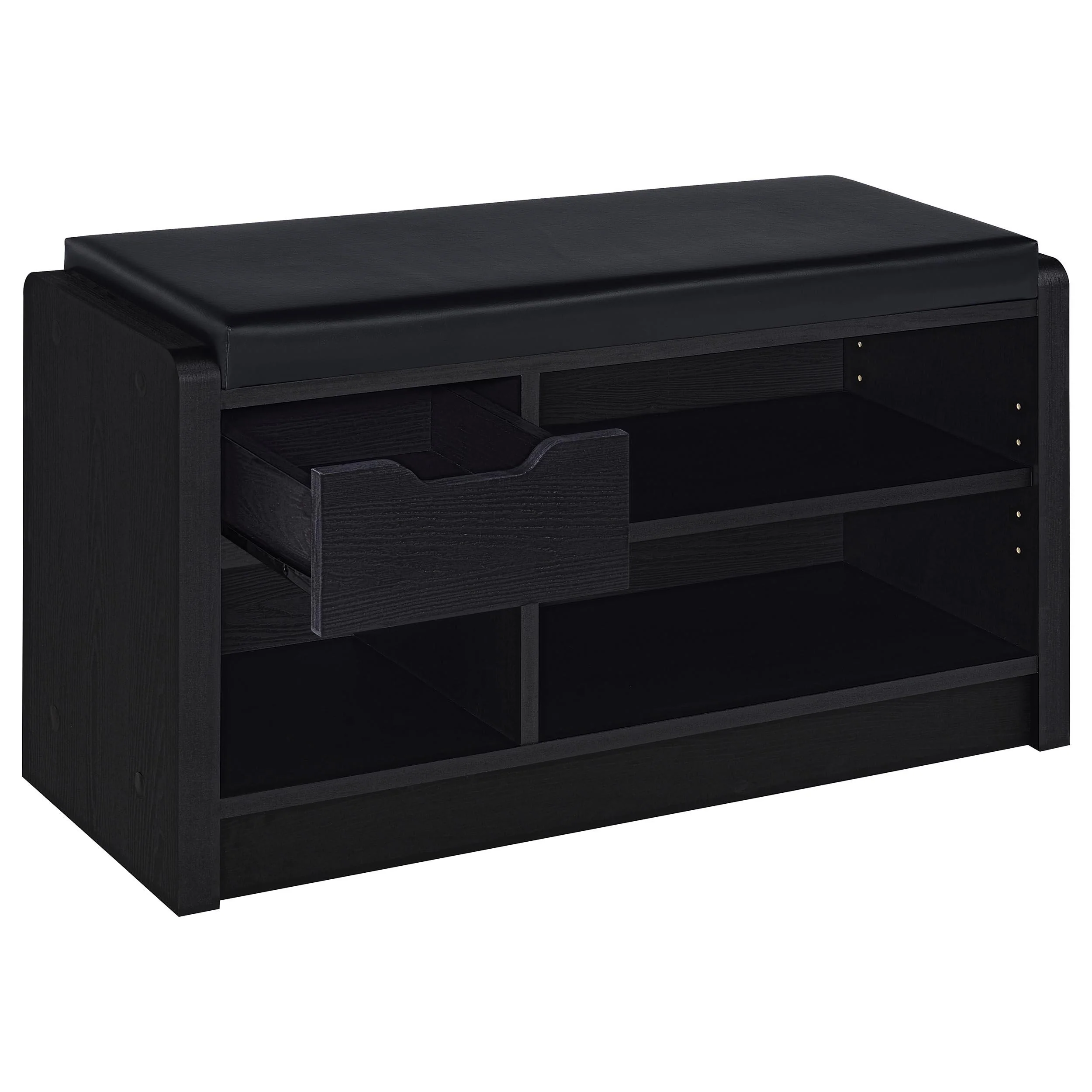 Coaster Furniture Arrington 910323 Storage Bench - Black - Image 3